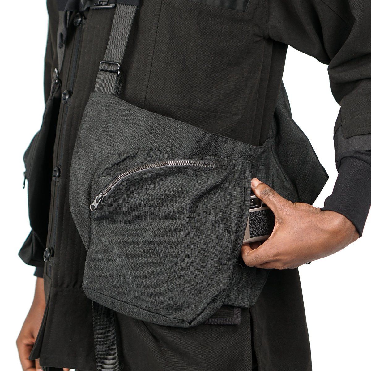 Guerrilla Group Guerrilla Group 18F-ES-AV01 Tactical Vest Harness Bag Size ONE SIZE - 10 Thumbnail