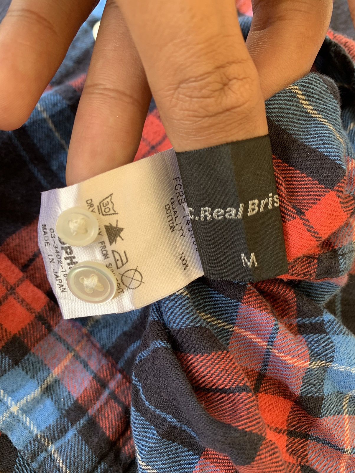 F.C. Real Bristol × F.C.R.B × Sophnet. Sophnet FC Real Bristol Flannel Shirt Size US M / EU 48-50 / 2 - 6 Thumbnail
