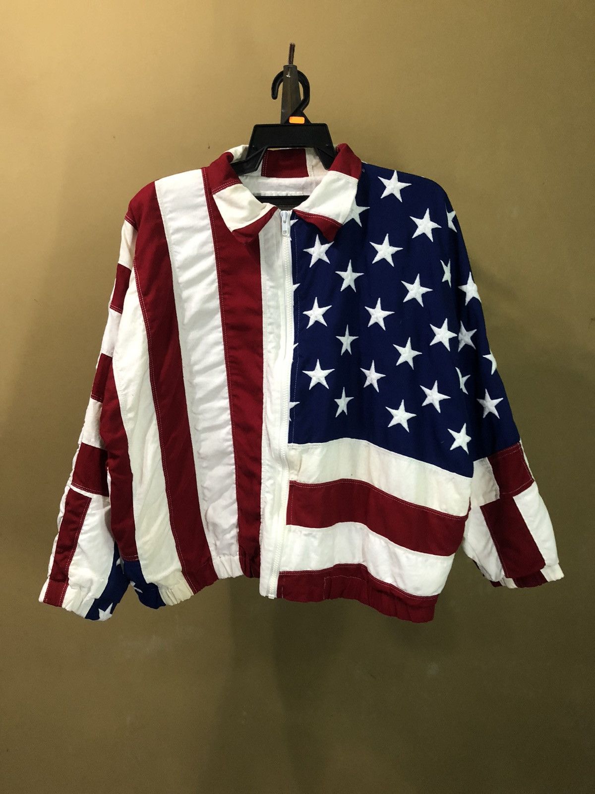 Vintage Vintage 90’s U.S Flag Jacket Size US M / EU 48-50 / 2 - 9 Thumbnail