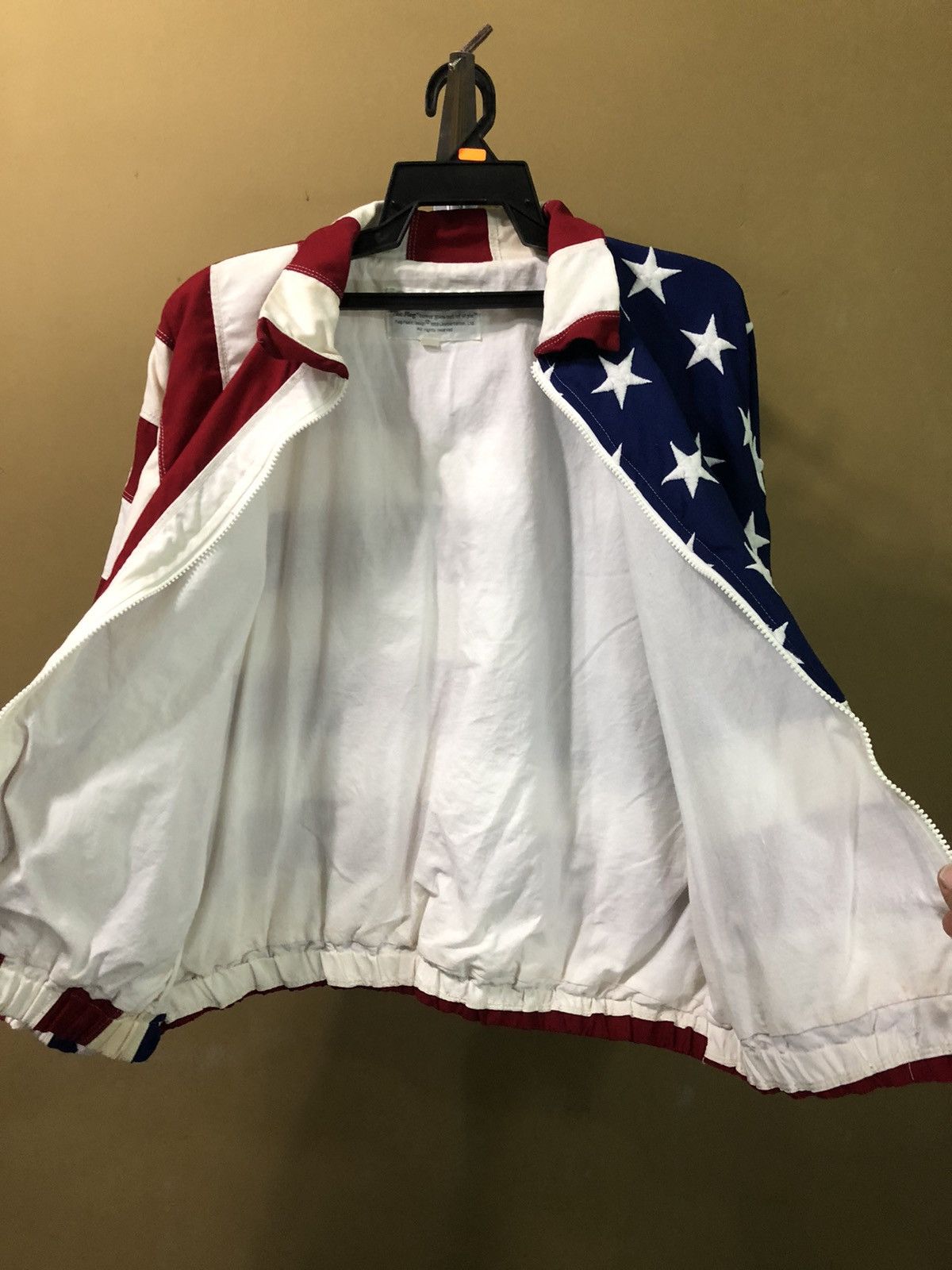 Vintage Vintage 90’s U.S Flag Jacket Size US M / EU 48-50 / 2 - 7 Thumbnail