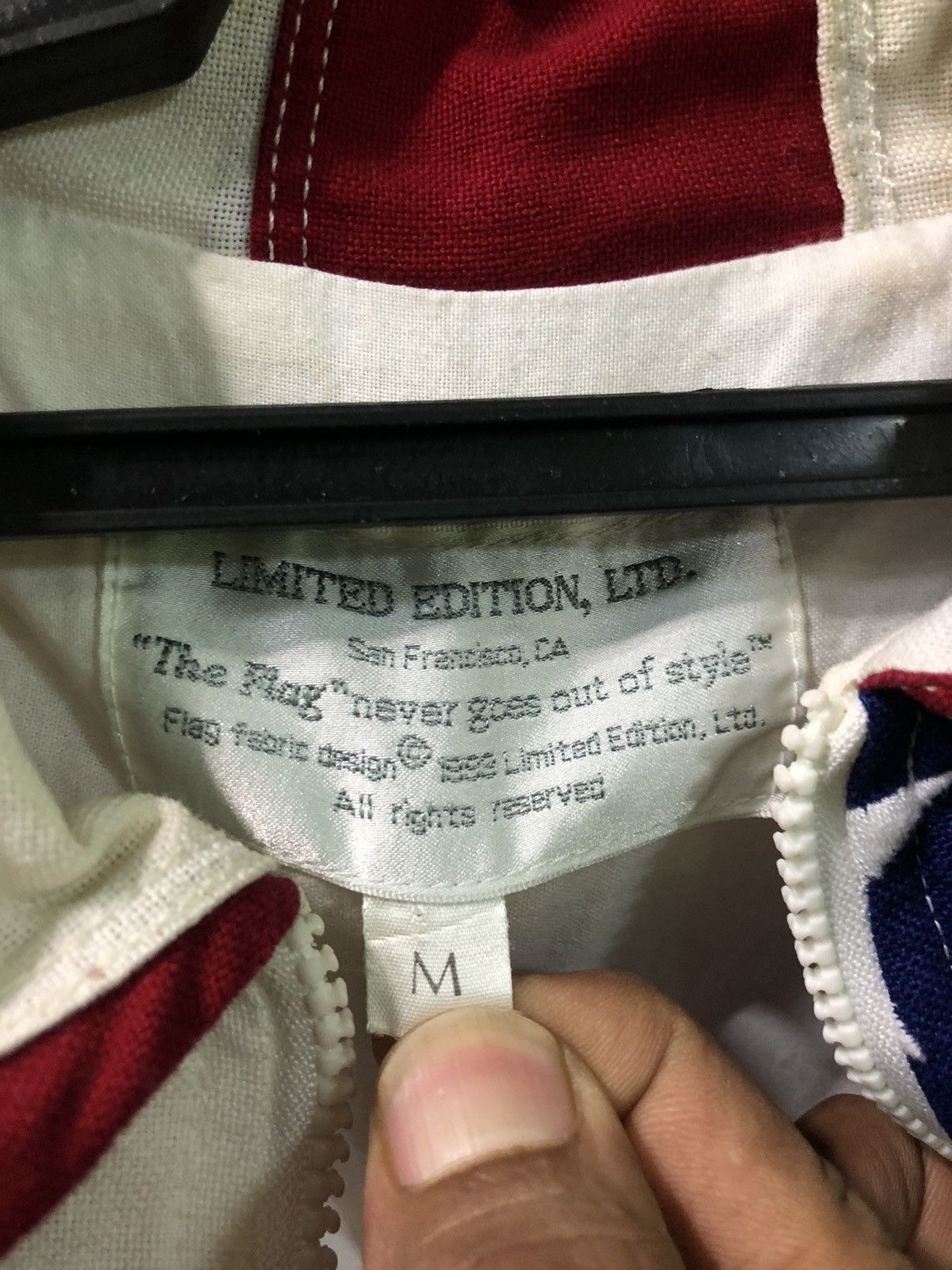 Vintage Vintage 90’s U.S Flag Jacket Size US M / EU 48-50 / 2 - 6 Thumbnail