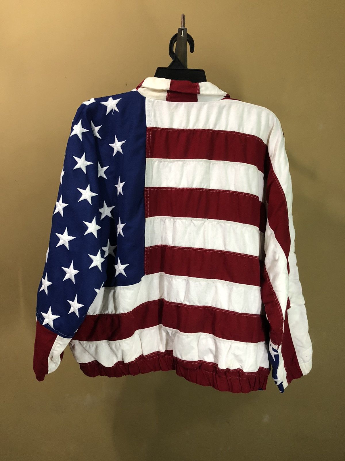 Vintage Vintage 90’s U.S Flag Jacket Size US M / EU 48-50 / 2 - 5 Thumbnail