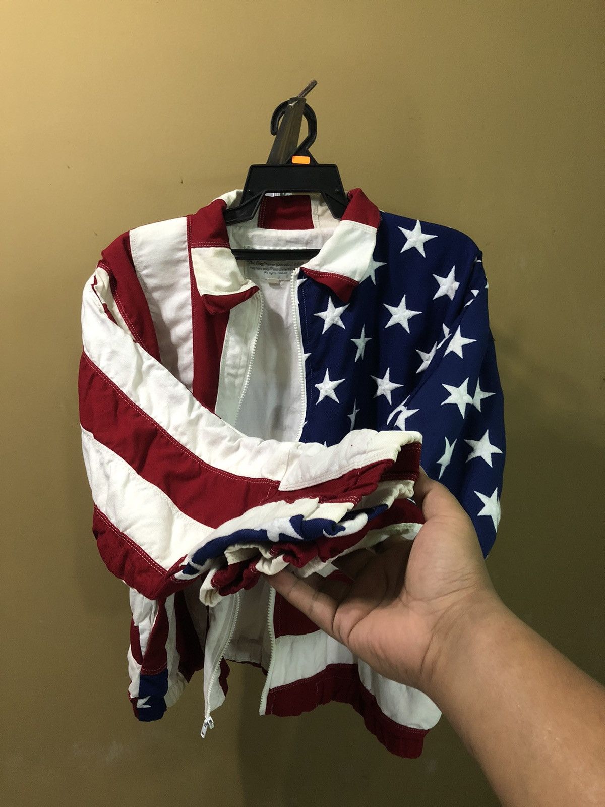 Vintage Vintage 90’s U.S Flag Jacket Size US M / EU 48-50 / 2 - 8 Thumbnail