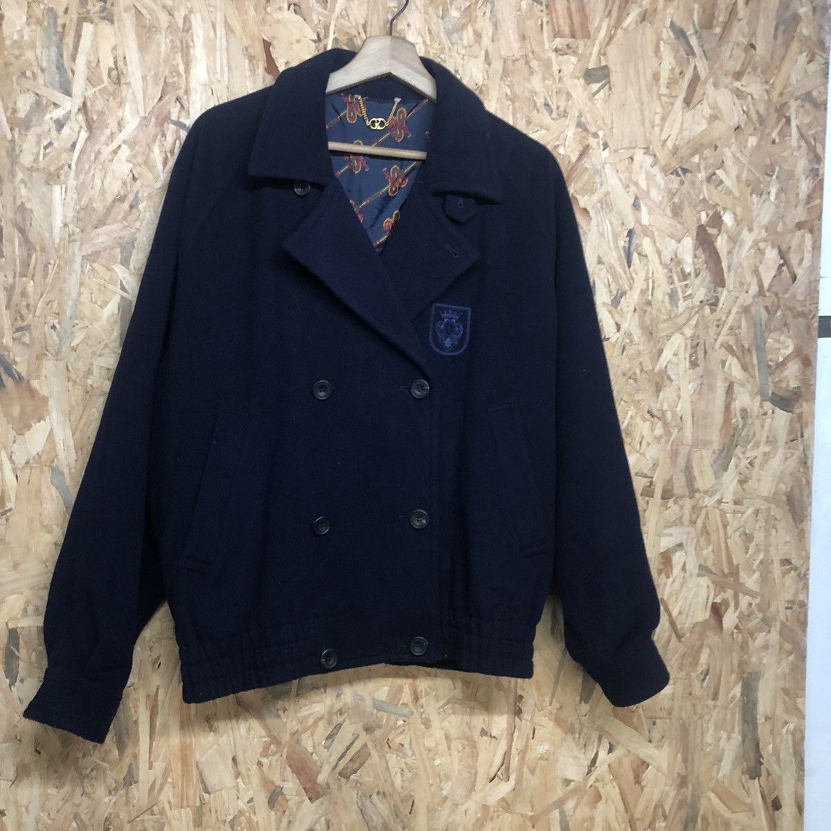 Roberta di Camerino ROBERTA DI CAMERINO WOOL JACKET Size US L / EU 52-54 / 3 - 2 Thumbnail
