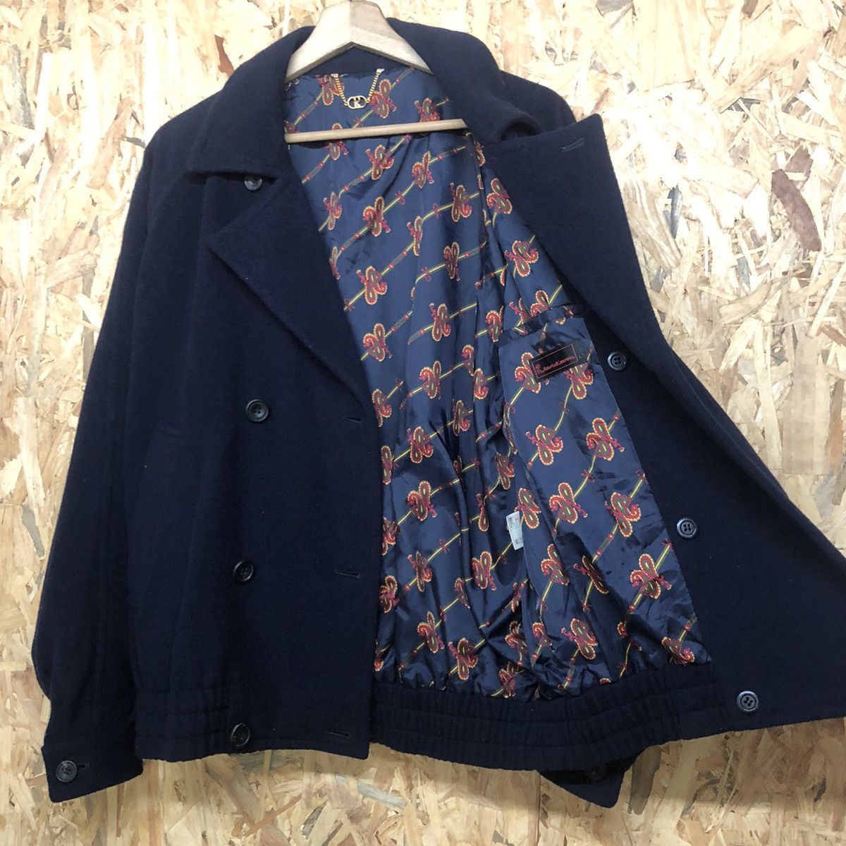 Roberta di Camerino ROBERTA DI CAMERINO WOOL JACKET Size US L / EU 52-54 / 3 - 5 Thumbnail