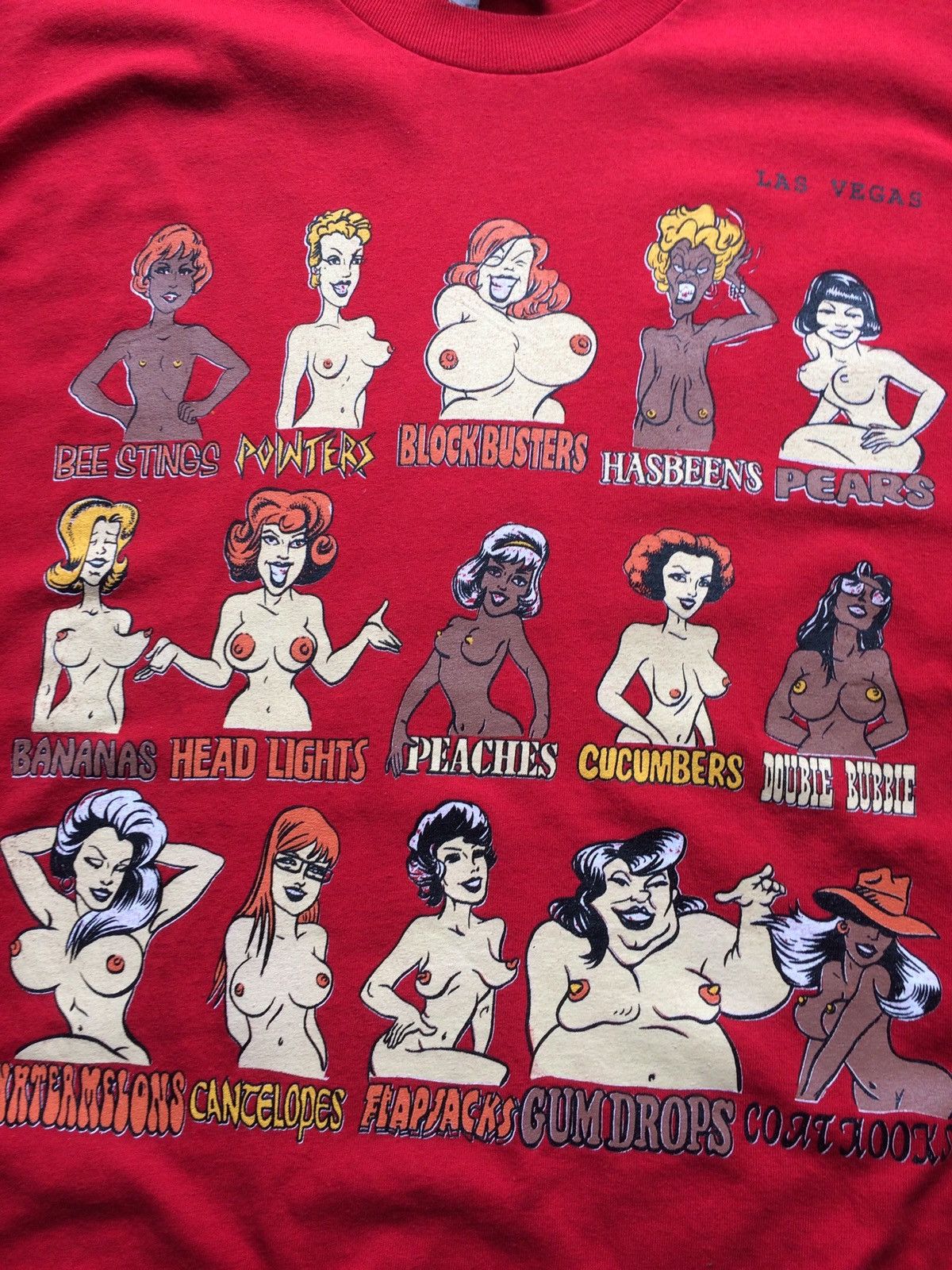 Other Las Vegas Boobs Sexy Tshirt Size US XL / EU 56 / 4 - 3 Thumbnail