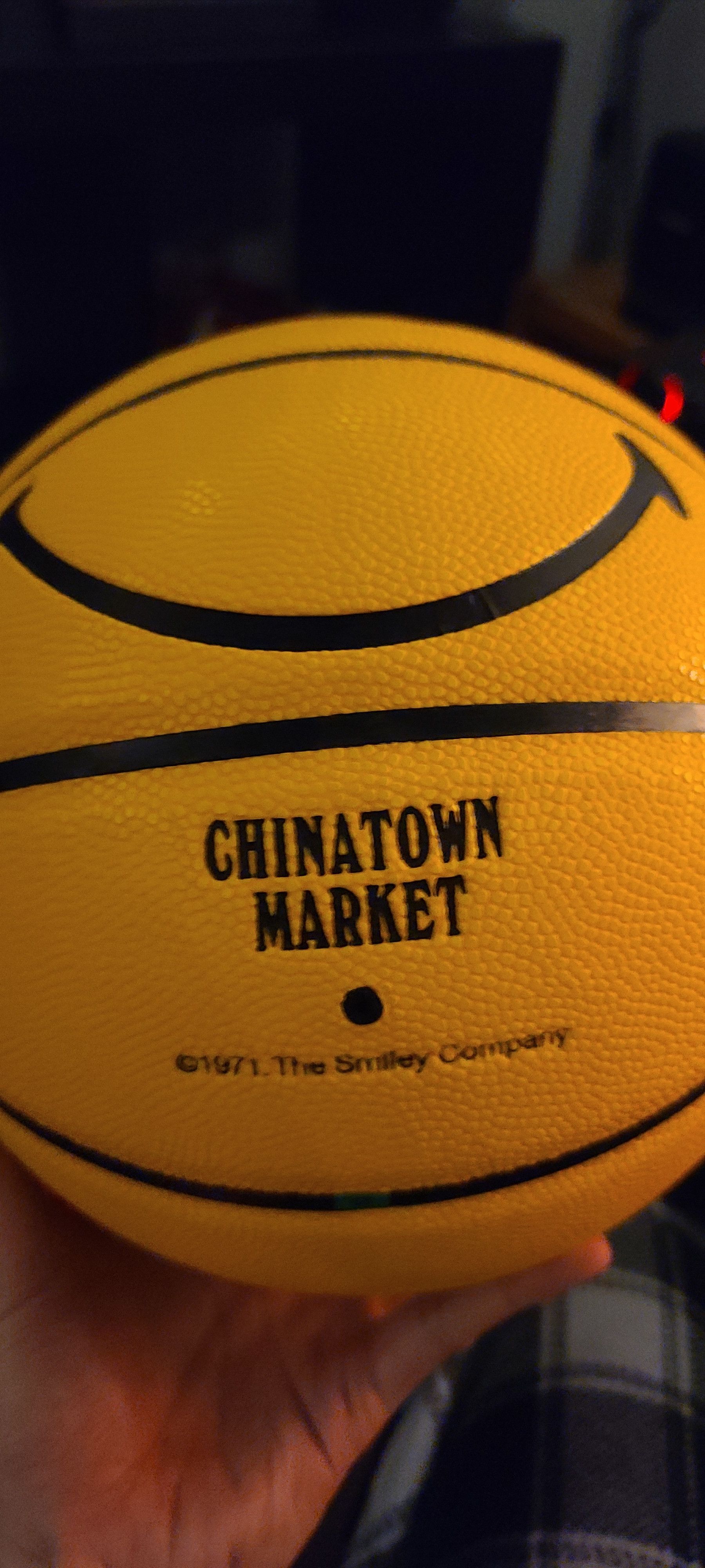 Market Chinatown Market Basketball Yellow OG Size ONE SIZE - 3 Thumbnail