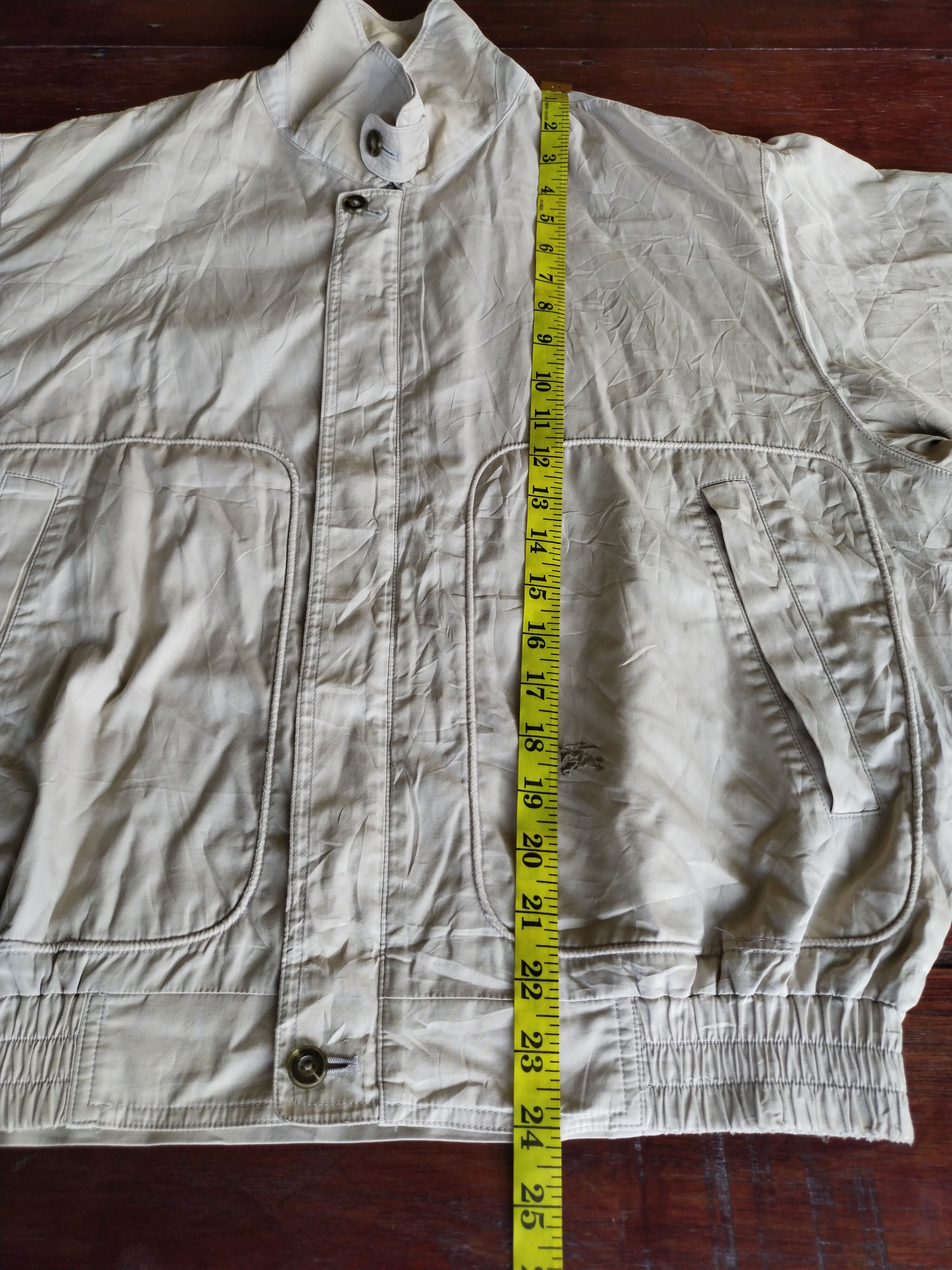 Burberry Vintage Burberry Light Bomber Jacket Size US M / EU 48-50 / 2 - 14 Thumbnail