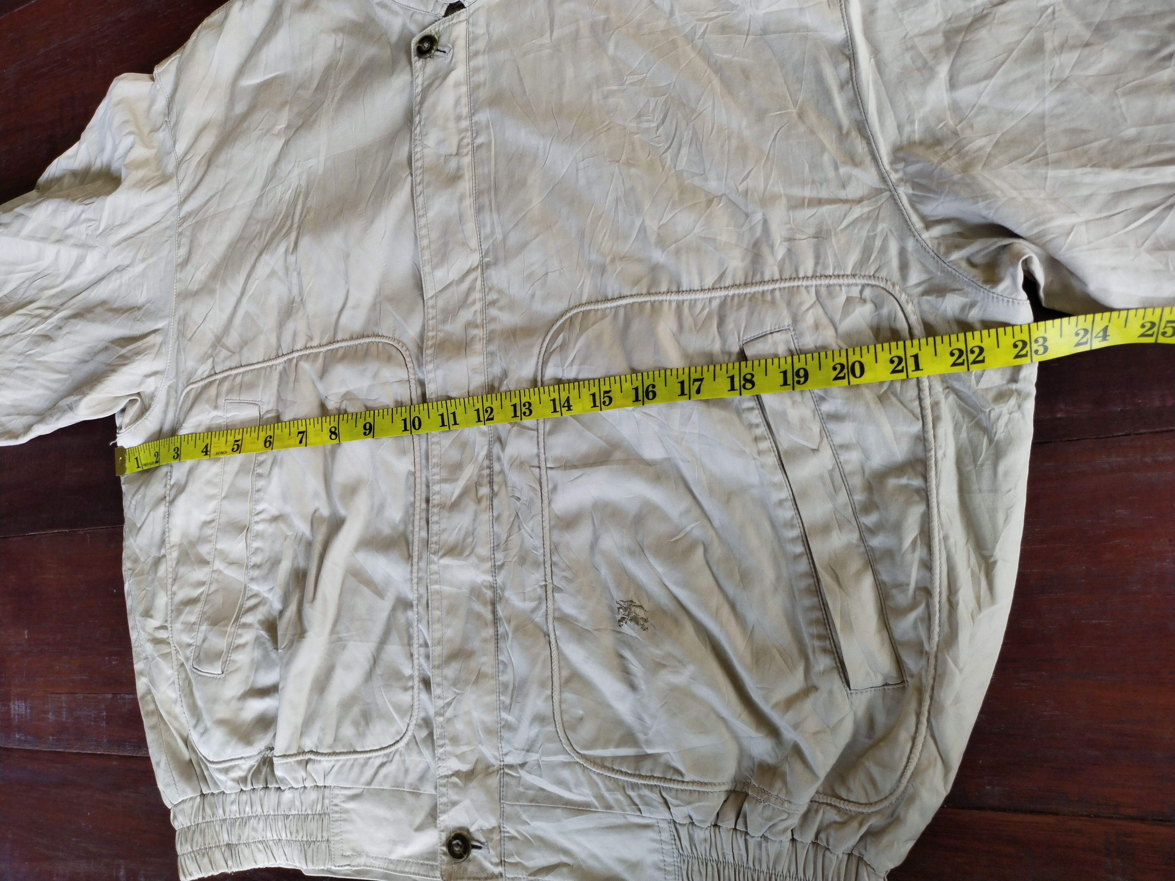Burberry Vintage Burberry Light Bomber Jacket Size US M / EU 48-50 / 2 - 15 Thumbnail