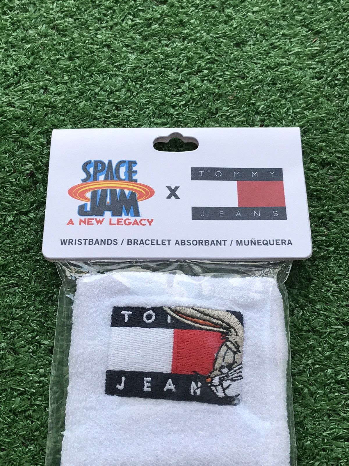 Space Jam x Tommy Hilfiger Sweatband selling and wristbands Official