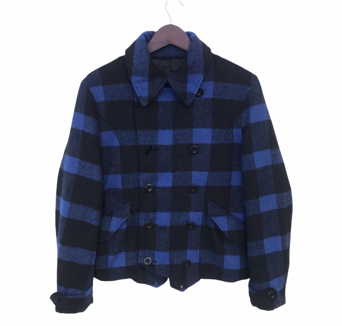 PPFM Vintage PPFM Double Breasted Wool Jacket Size US S / EU 44-46 / 1 - 1 Thumbnail