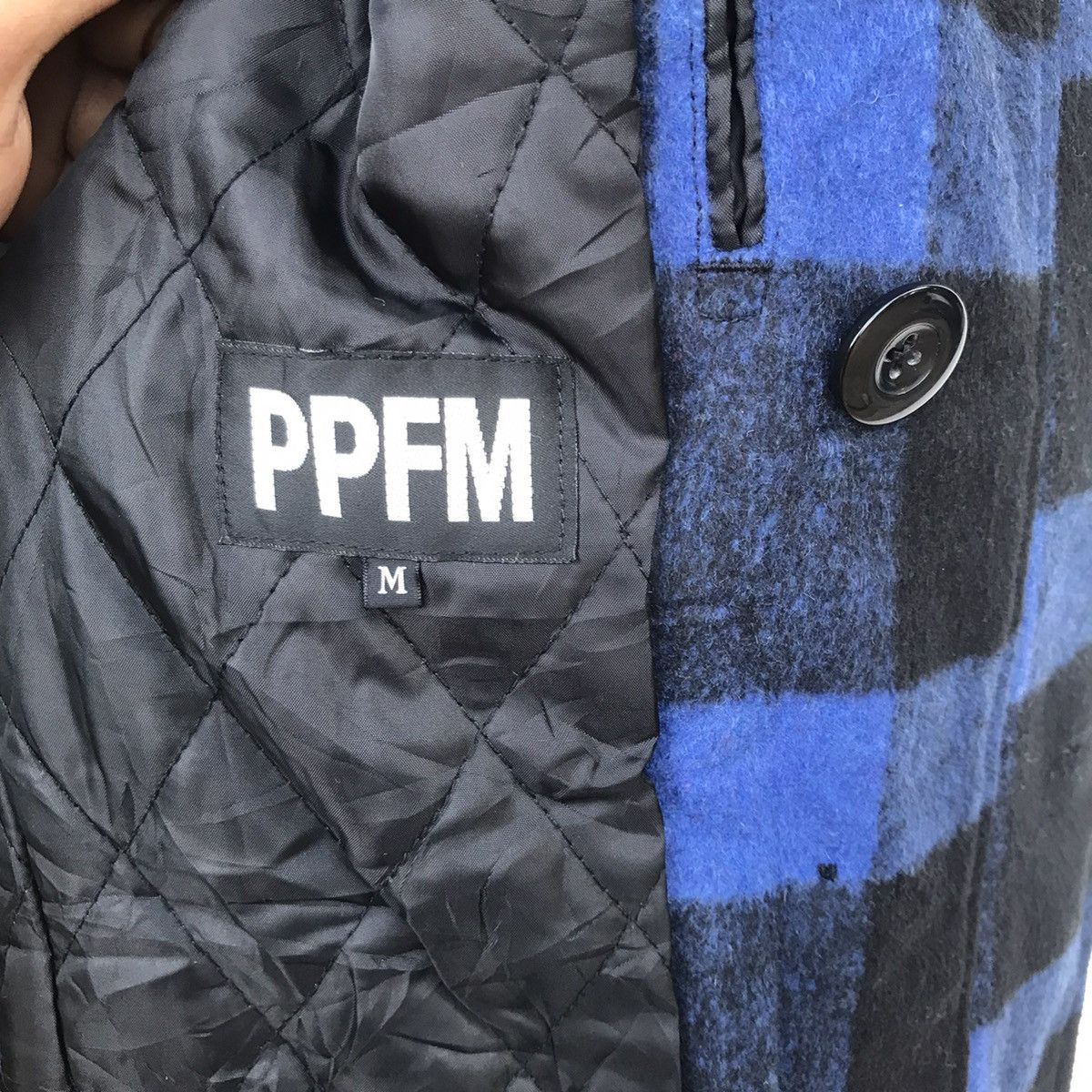 PPFM Vintage PPFM Double Breasted Wool Jacket Size US S / EU 44-46 / 1 - 3 Thumbnail