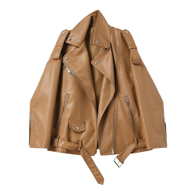 Vintage Women Leather Jacket Size US M / EU 48-50 / 2 - 1 Thumbnail