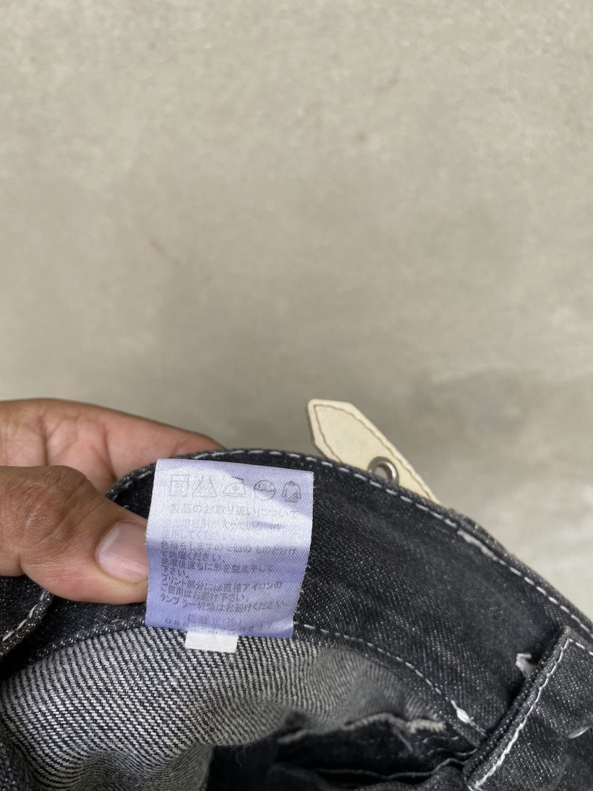 Designer × Japanese Brand Japanese Brand X Nylaus double waist jeans Size US 33 - 19 Thumbnail