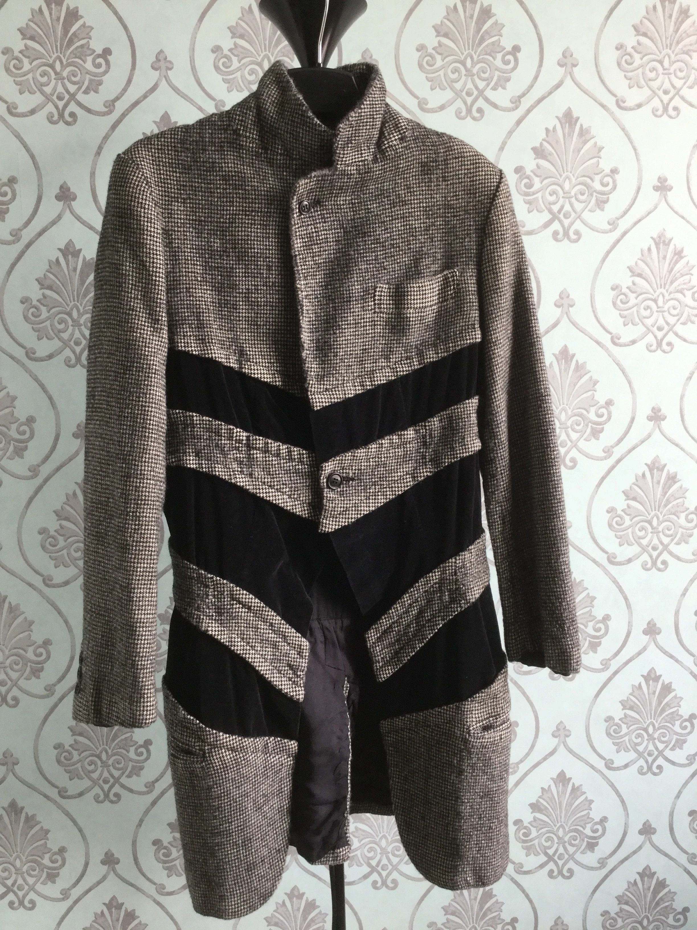 Comme des Garcons FW2001 2 parts or coat.Like Rick Owens or Gareth Pugh Size M / US 6-8 / IT 42-44 - 3 Thumbnail