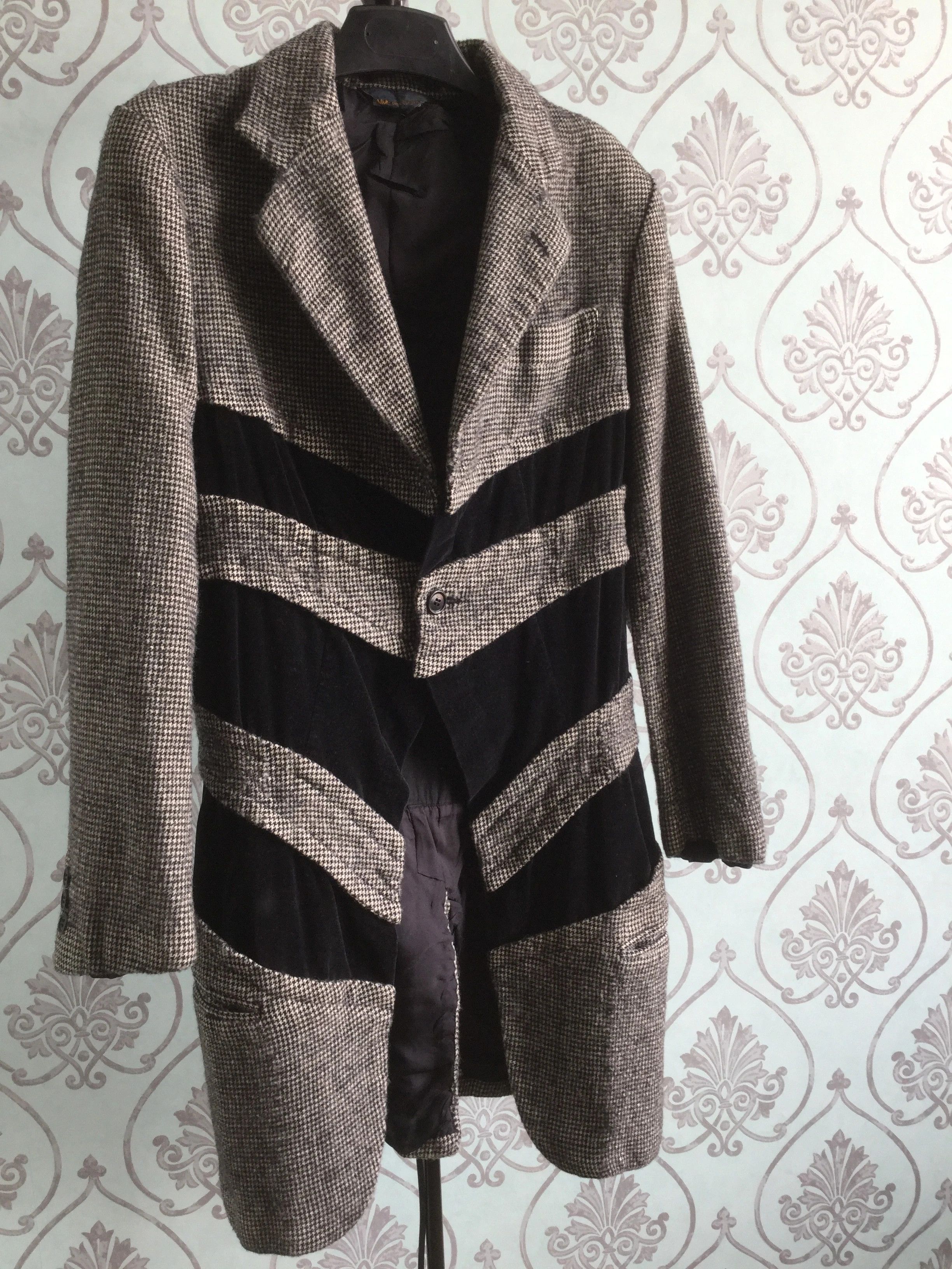 Comme des Garcons FW2001 2 parts or coat.Like Rick Owens or Gareth Pugh Size M / US 6-8 / IT 42-44 - 2 Thumbnail