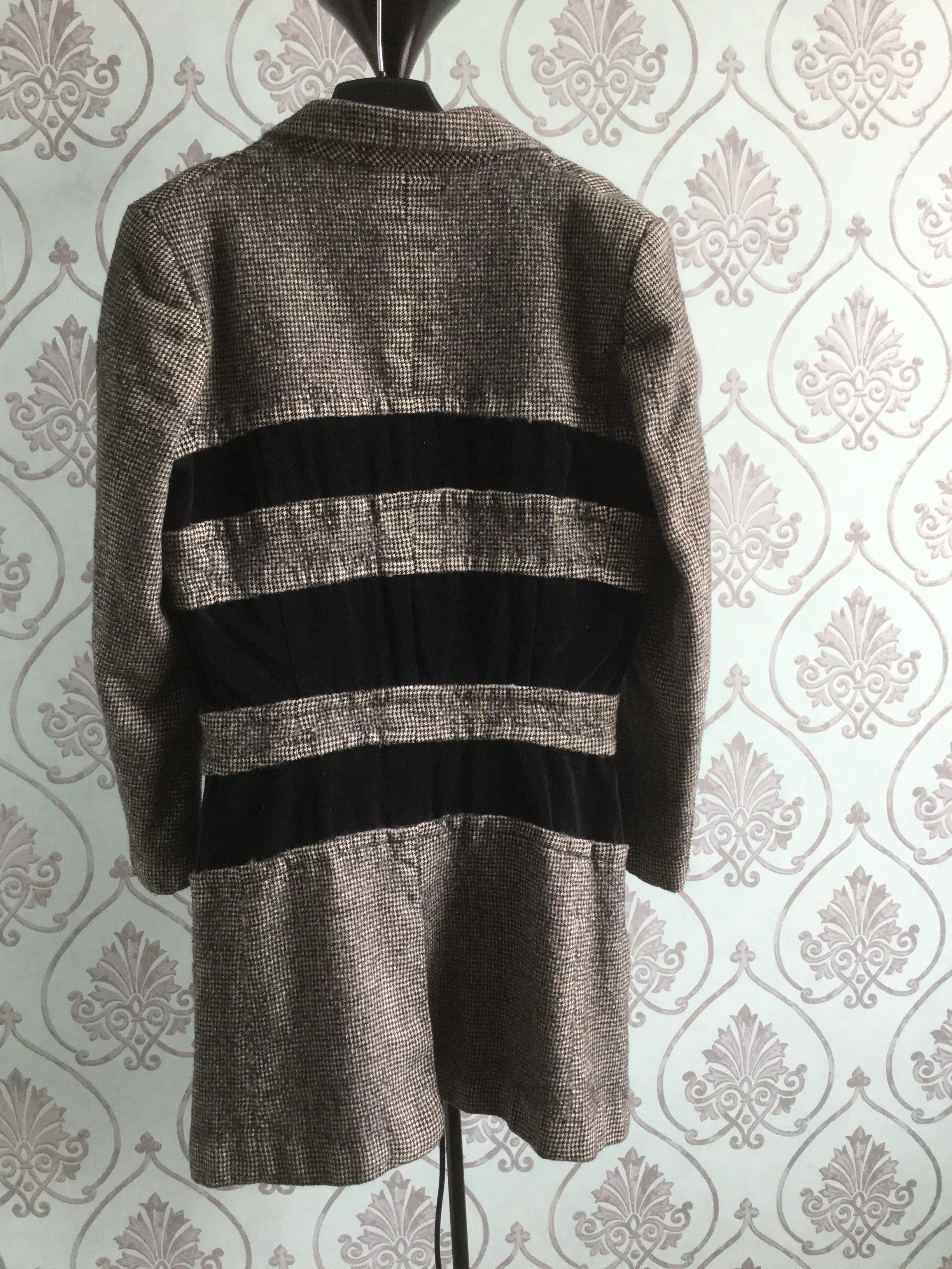 Comme des Garcons FW2001 2 parts or coat.Like Rick Owens or Gareth Pugh Size M / US 6-8 / IT 42-44 - 4 Thumbnail