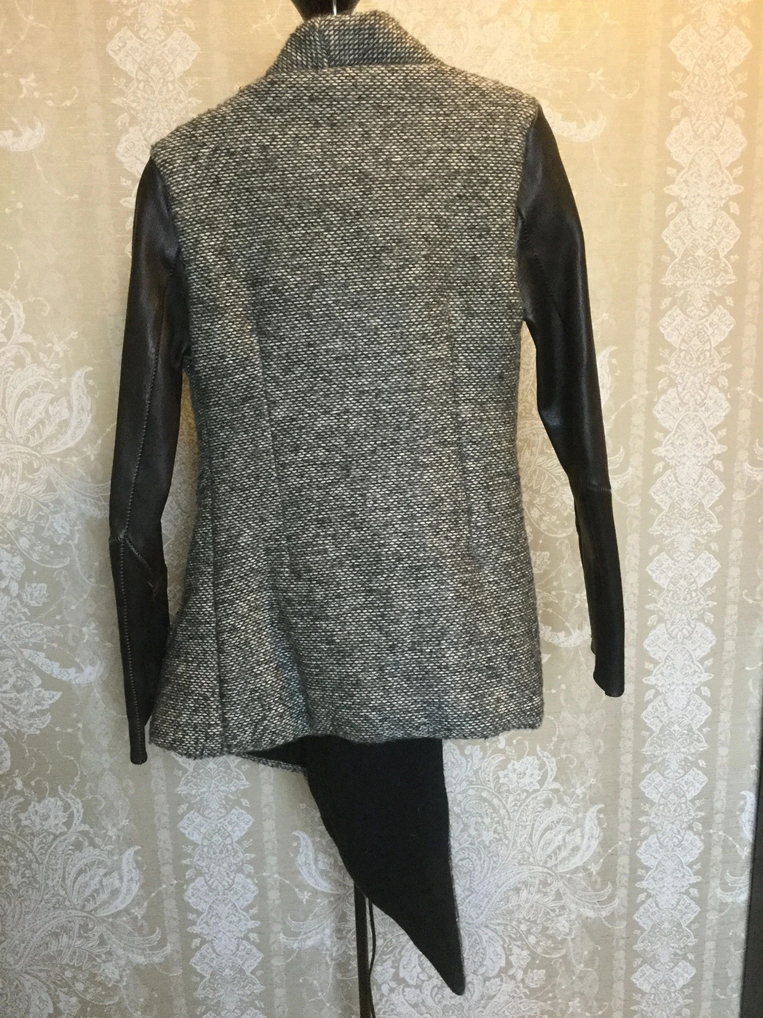 10sei0otto FW12 Wool down coat.Like Rick Owens or Gareth Pugh Size S / US 4 / IT 40 - 3 Thumbnail