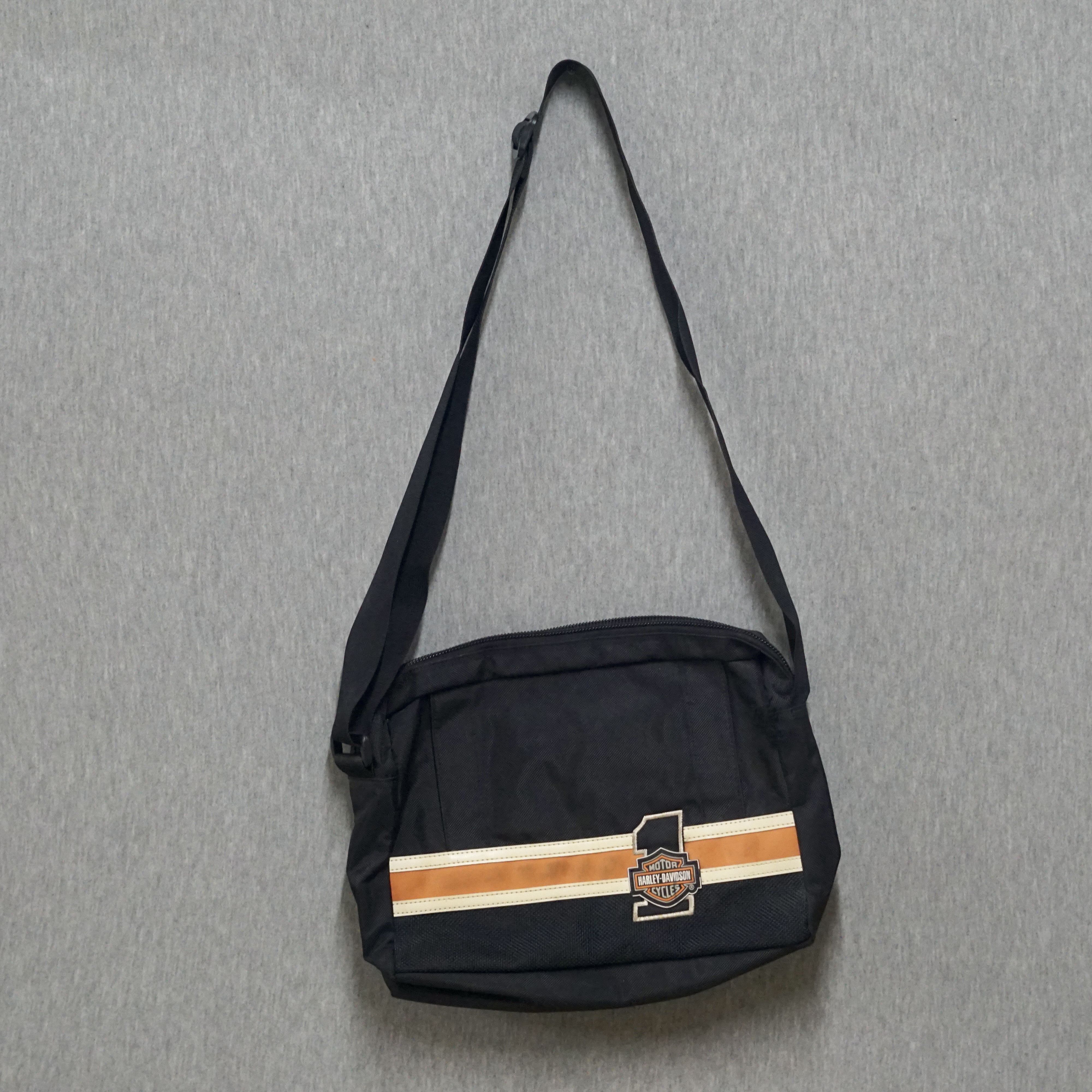 Harley Davidson 90's Vintage Harley Davidson Adjustable Shoulder Bag Size ONE SIZE - 1 Thumbnail