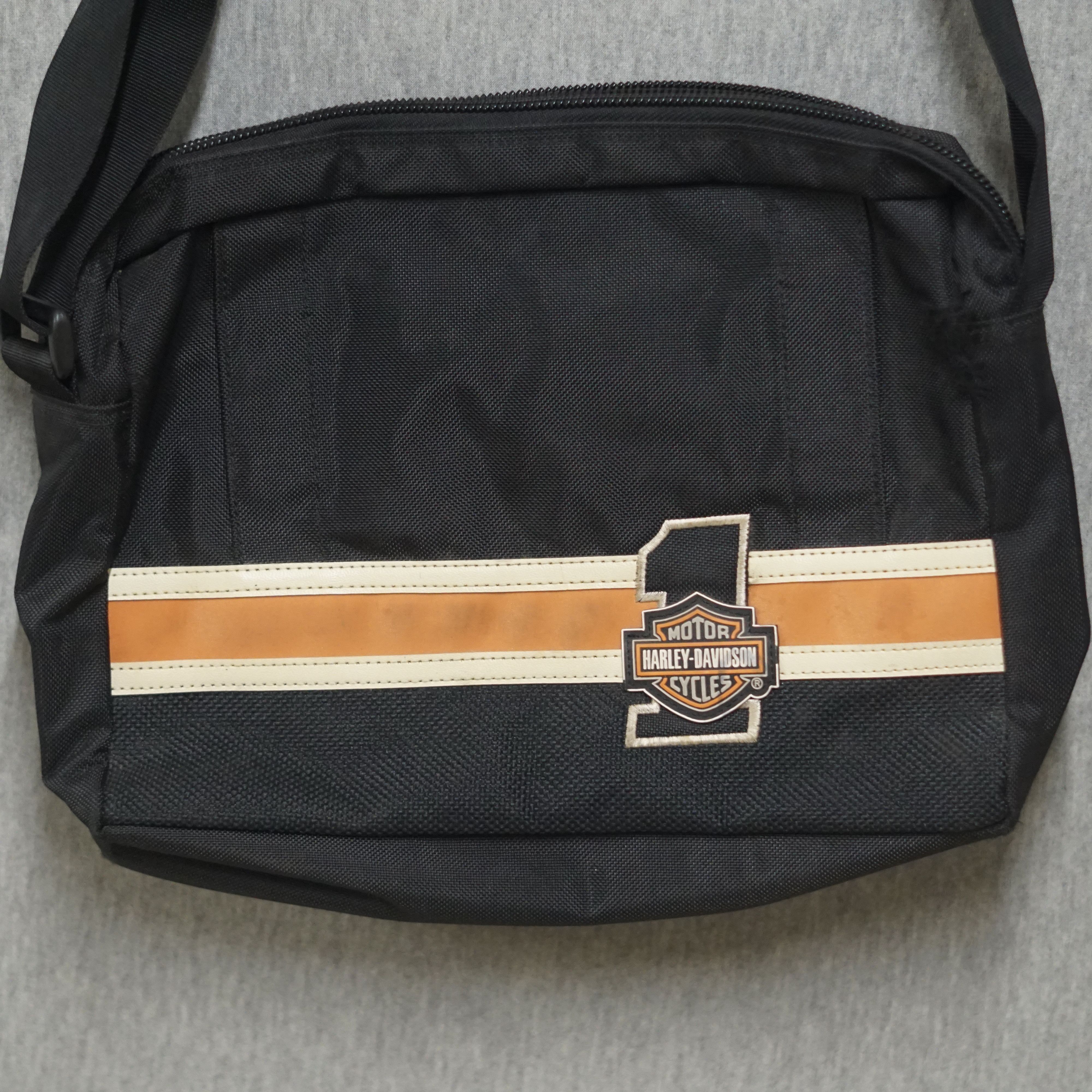 Harley Davidson 90's Vintage Harley Davidson Adjustable Shoulder Bag Size ONE SIZE - 2 Thumbnail