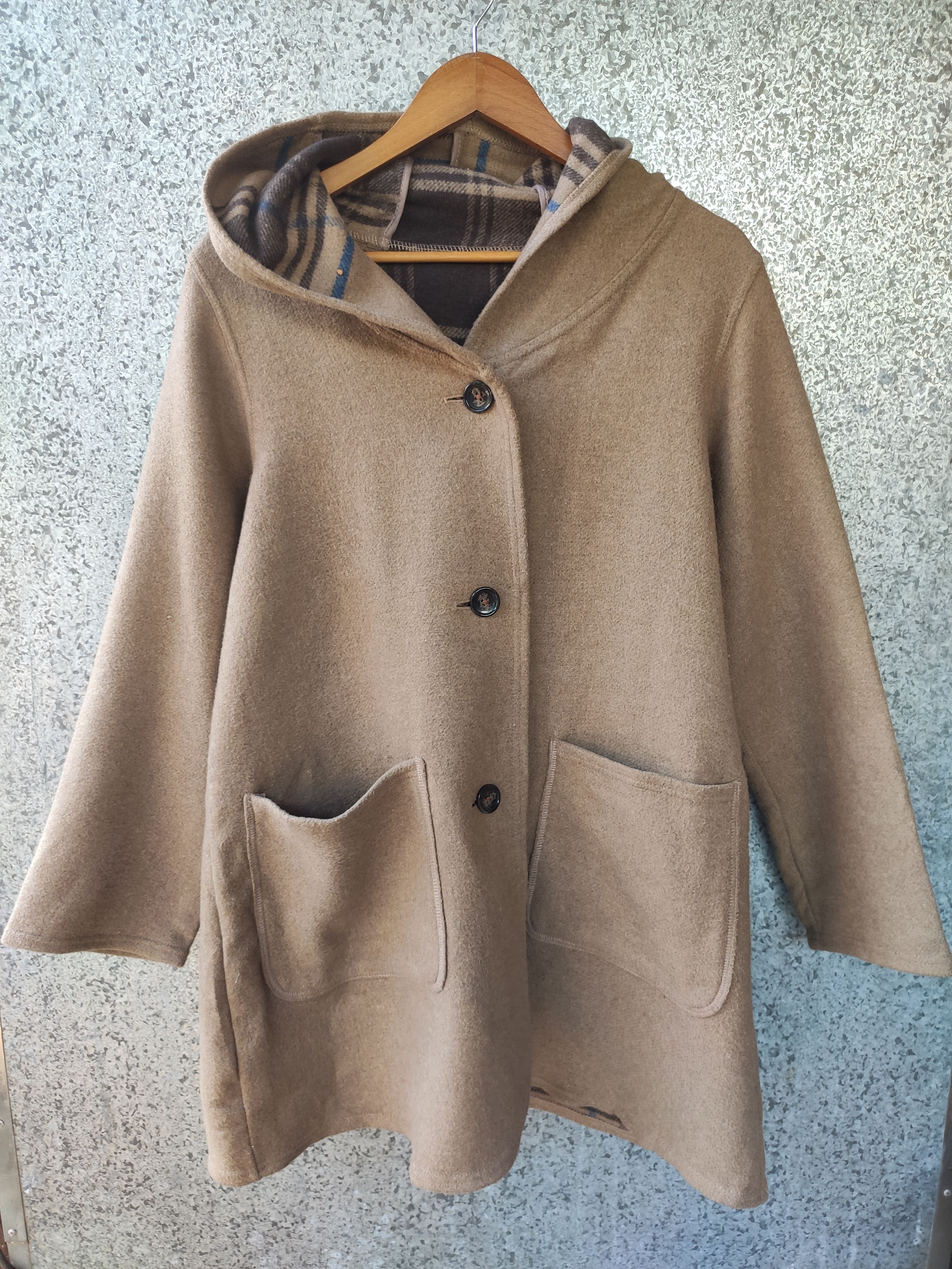Japanese Brand Sasfin Long jacket Hoodies Japan overcoat Size US M / EU 48-50 / 2 - 2 Thumbnail