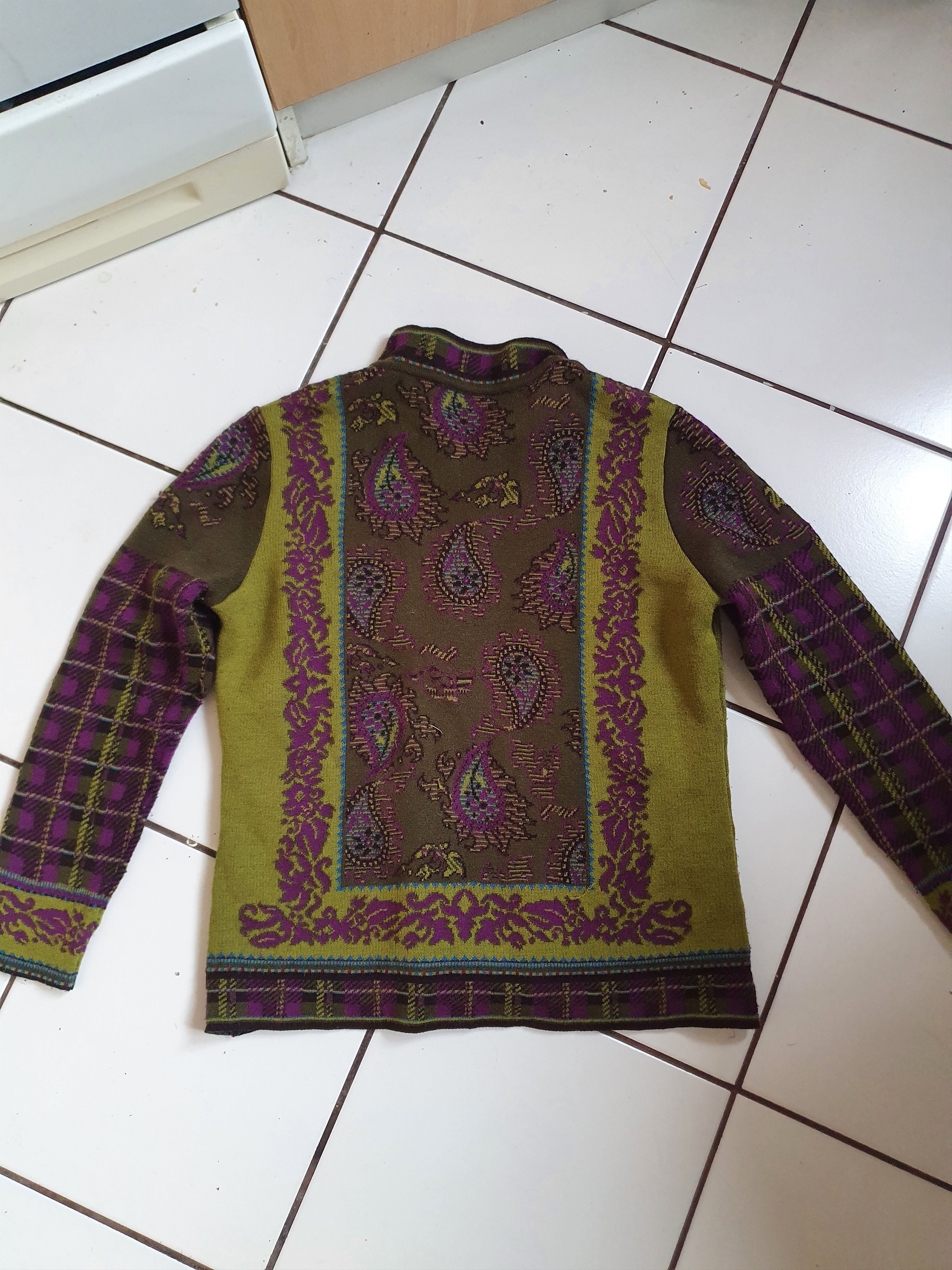 Vintage Alain Manoukian W' sweater cardigan,sz M Size US M / EU 48-50 / 2 - 11 Thumbnail