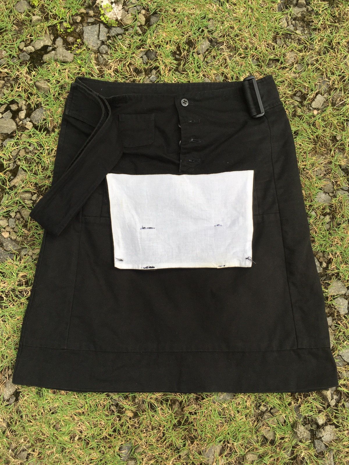 Issey Miyake × Japanese Brand × Tsumori Chisato RARE Vintage Tsumori Chisato military design skirt Size 29" - 2 Thumbnail