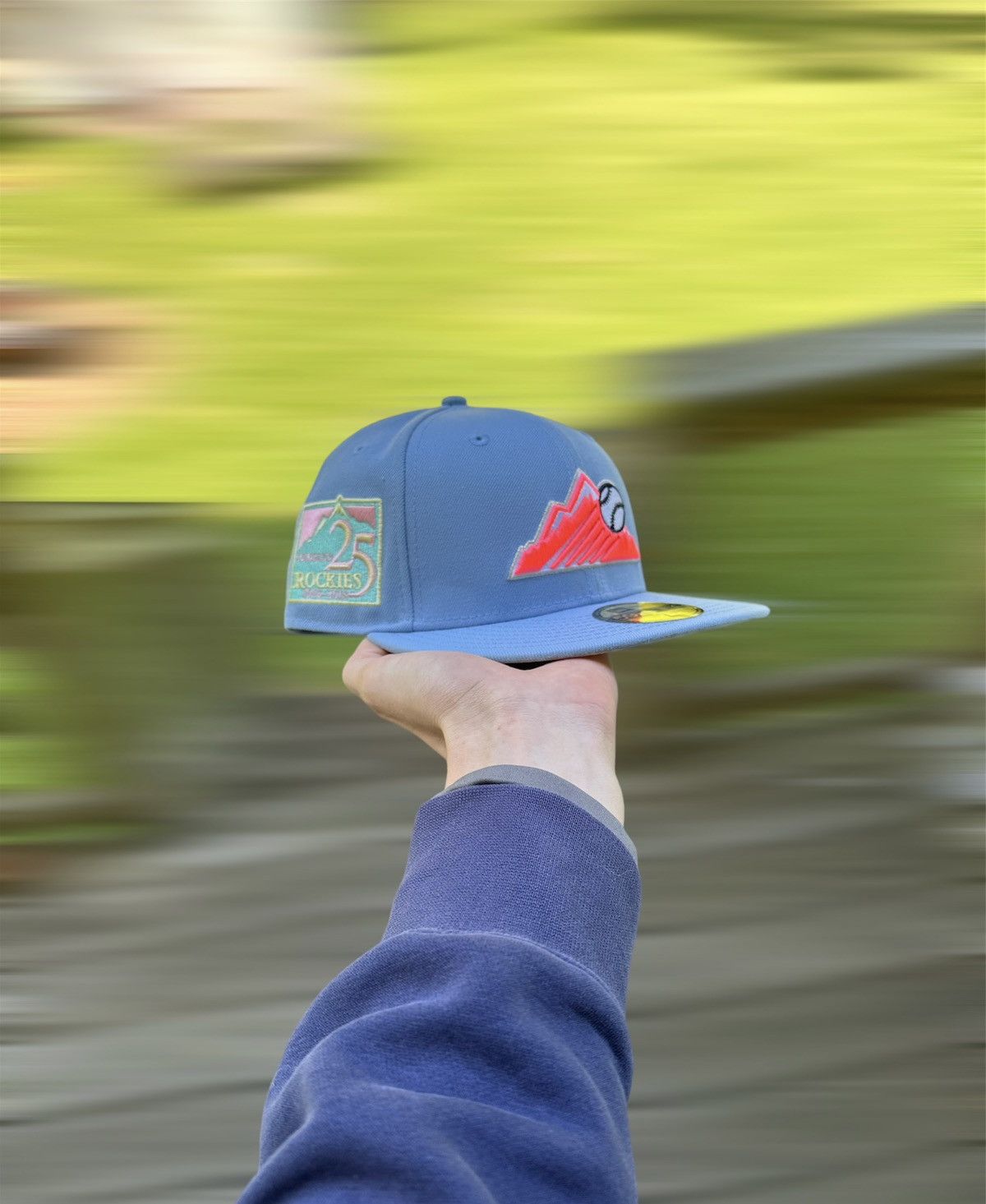 Hat Club Exclusive Cotton Candy Colorado Rockies 7 1/4