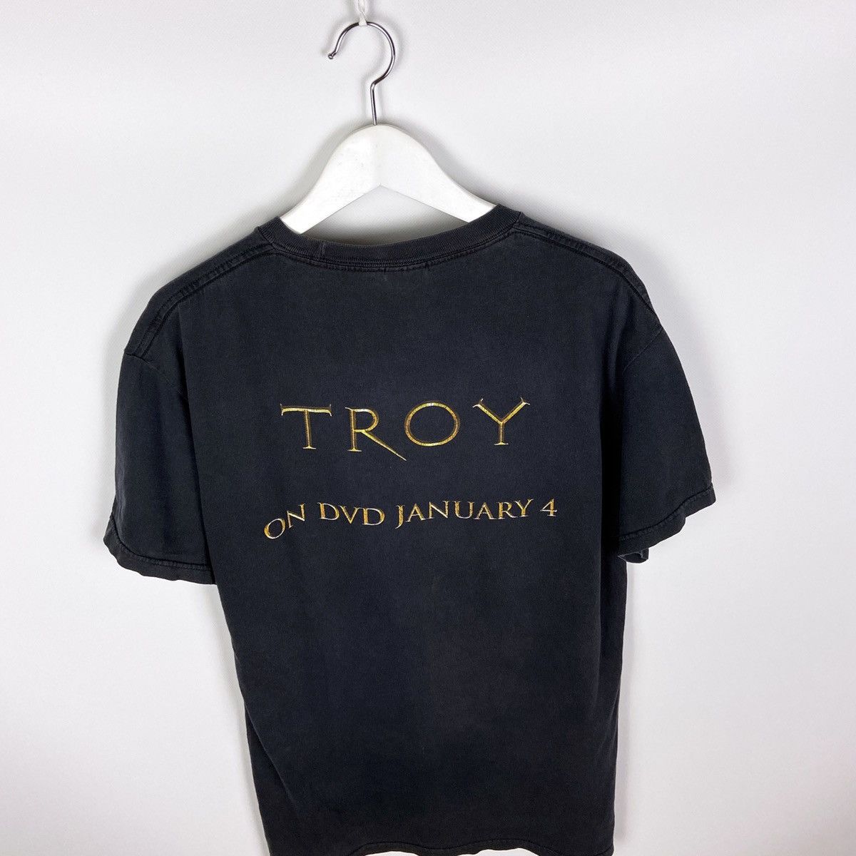 Vintage Vintage 00s Troy Movie promo faded tee sz L Iliada Brad Pitt Size US L / EU 52-54 / 3 - 4 Thumbnail