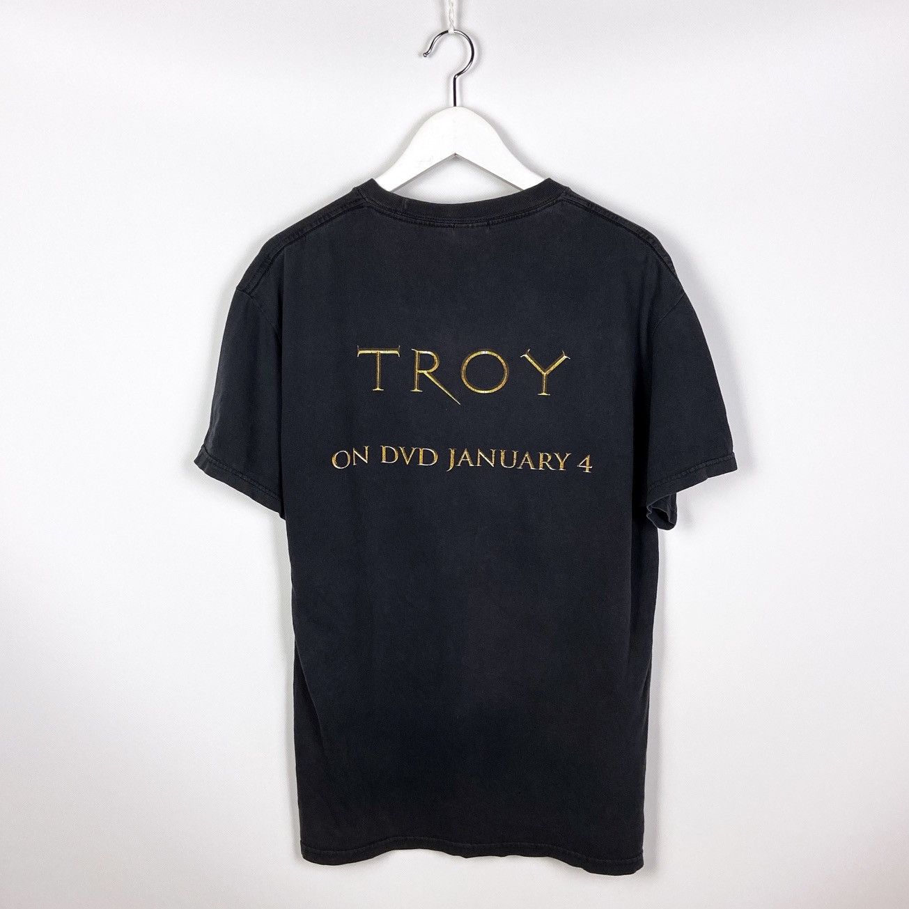 Vintage Vintage 00s Troy Movie promo faded tee sz L Iliada Brad Pitt Size US L / EU 52-54 / 3 - 2 Thumbnail