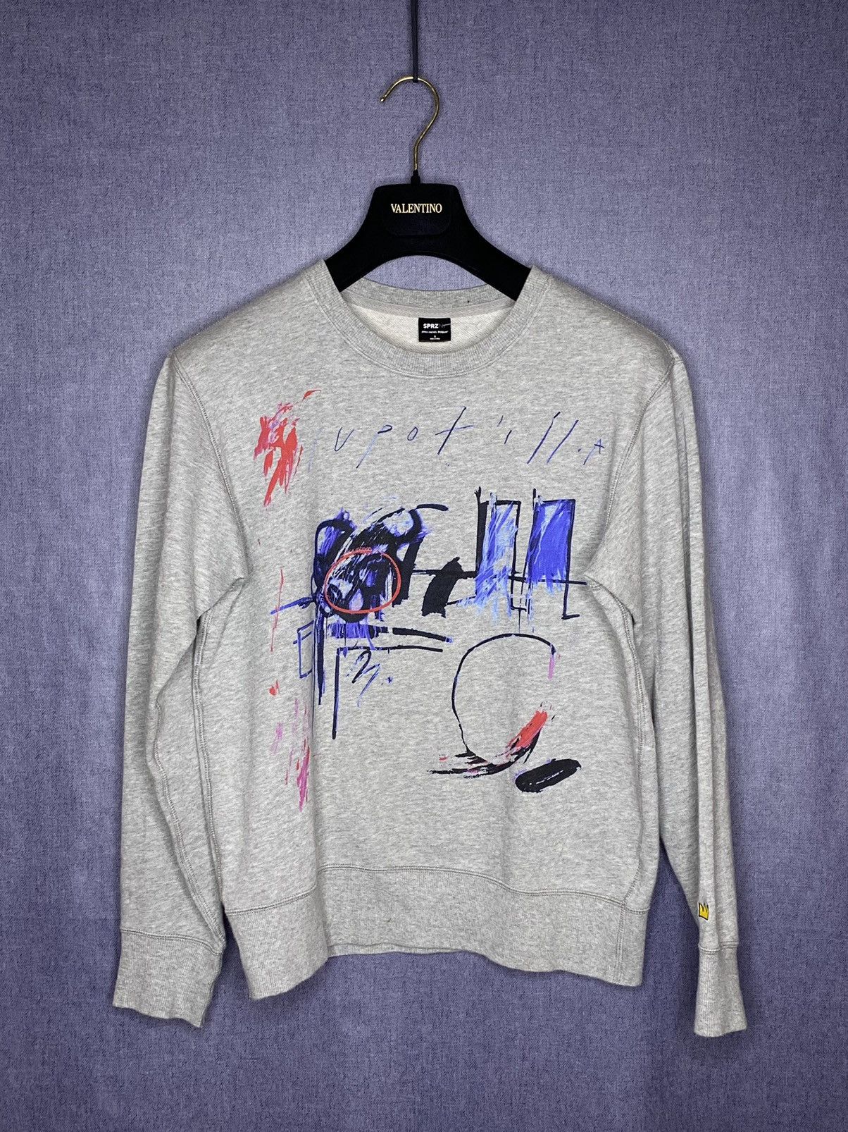 Jean-Michel Basquiat × Uniqlo Jean Michel Basquiat Uniqlo sweatshirt Size US S / EU 44-46 / 1 - 1 Thumbnail
