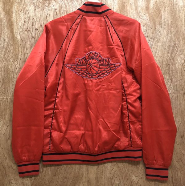 Nike Vintage 80s Nike Air Jordan Ballwing Satin Jacket | Grailed