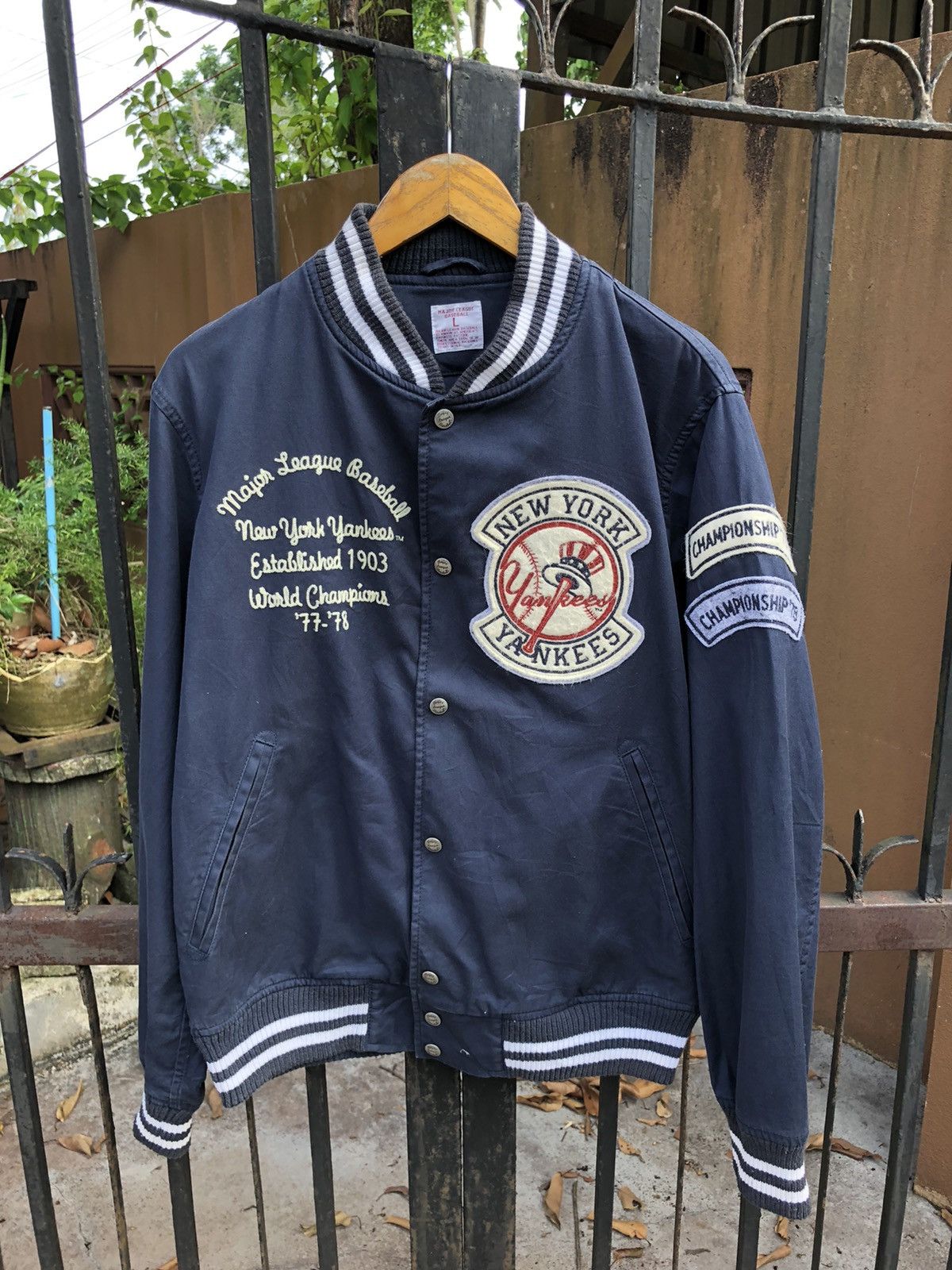 ユニクロ MLBジャンパー Vintage Uniqlo X MLB New York Yankees Fleece - Etsy