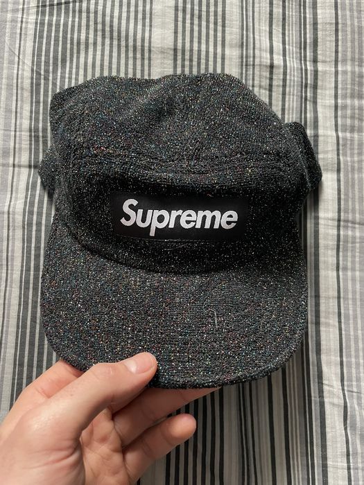 Glitter terry best sale camp cap