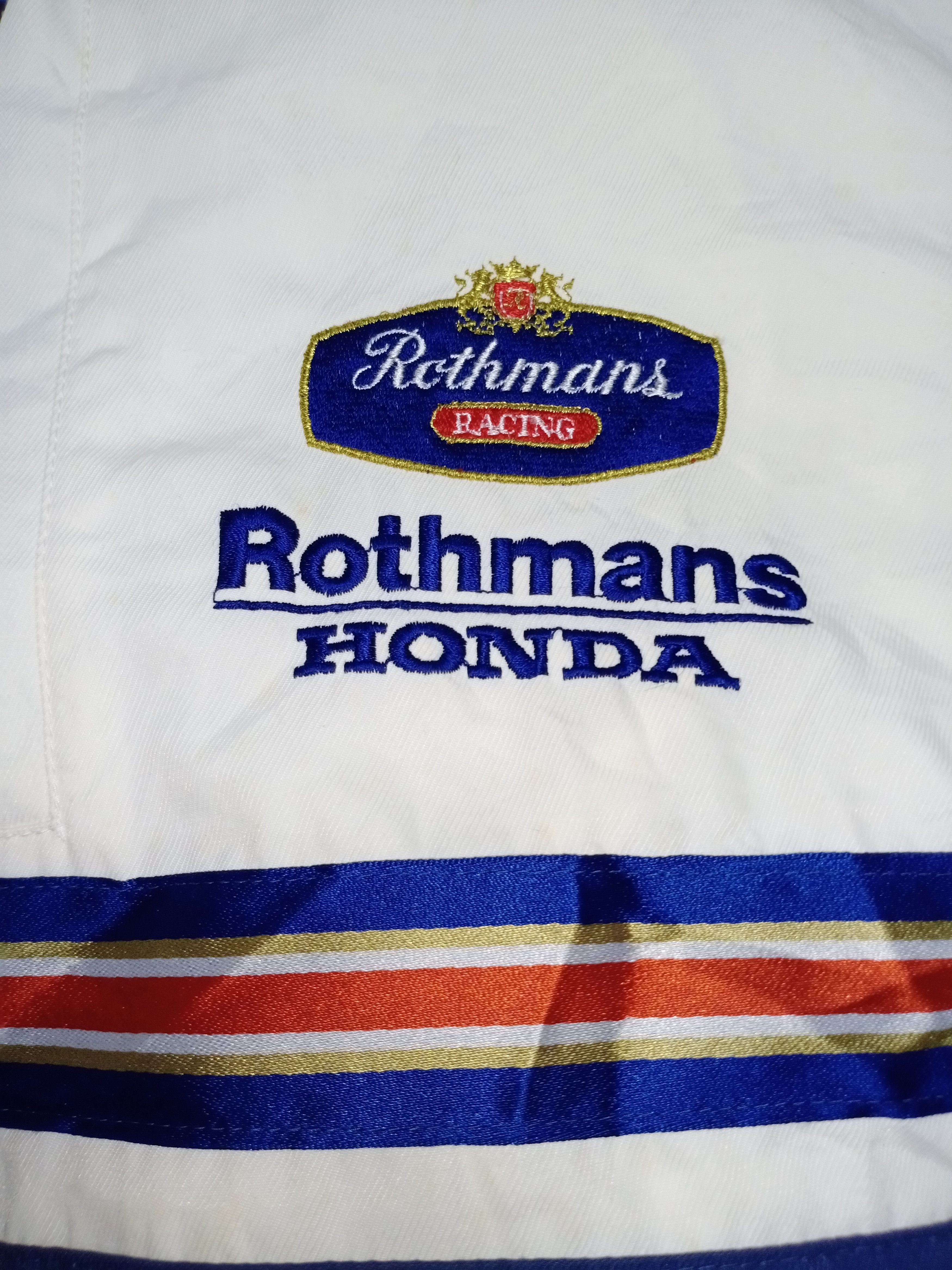 Honda × Vintage Vintage Honda Rothmans Racing Team Jacket Size US L / EU 52-54 / 3 - 6 Thumbnail