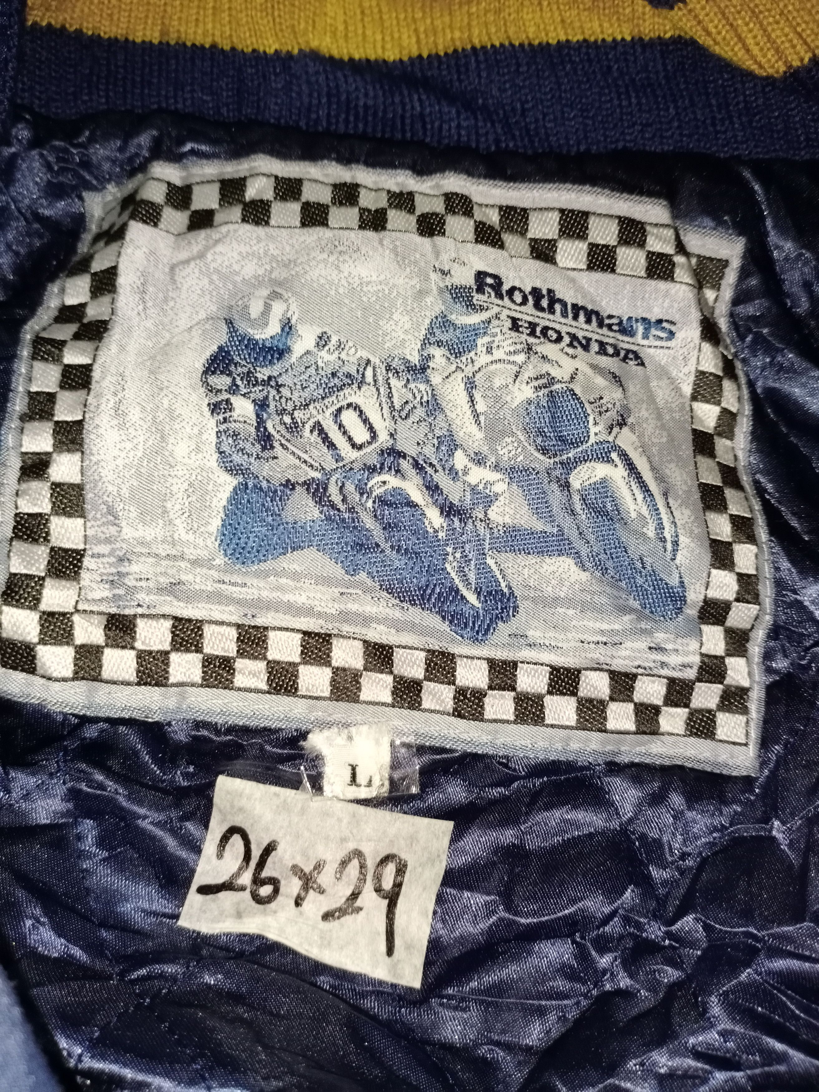 Honda × Vintage Vintage Honda Rothmans Racing Team Jacket Size US L / EU 52-54 / 3 - 7 Thumbnail