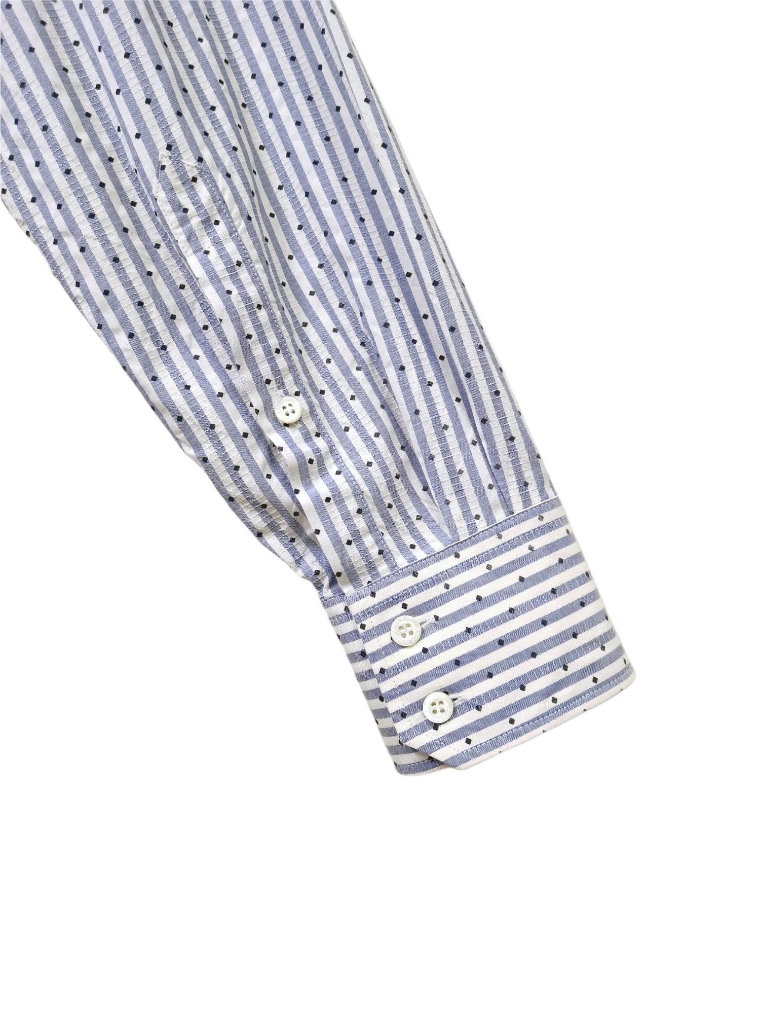 Vivienne Westwood VIVIENNE WESTWOOD Made in Italy (SAMPLE) Stripes Shirts Size US L / EU 52-54 / 3 - 13 Thumbnail