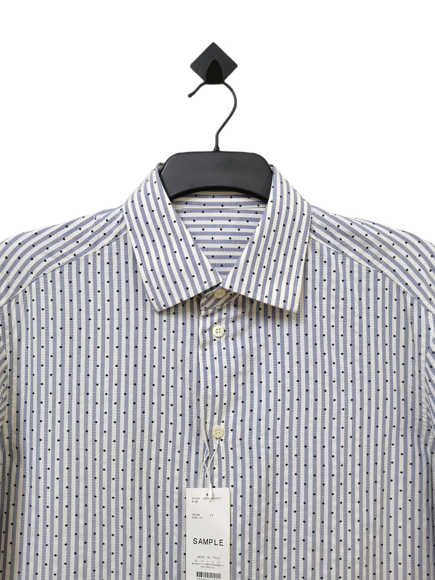 Vivienne Westwood VIVIENNE WESTWOOD Made in Italy (SAMPLE) Stripes Shirts Size US L / EU 52-54 / 3 - 5 Thumbnail