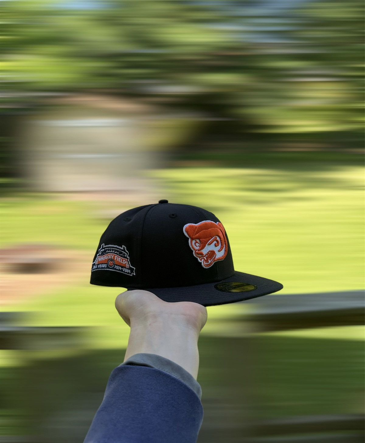 New Era Hat Club Exclusive NFL Cool Fashion Chicago Cubs 7 1/4 Size ONE SIZE - 2 Thumbnail