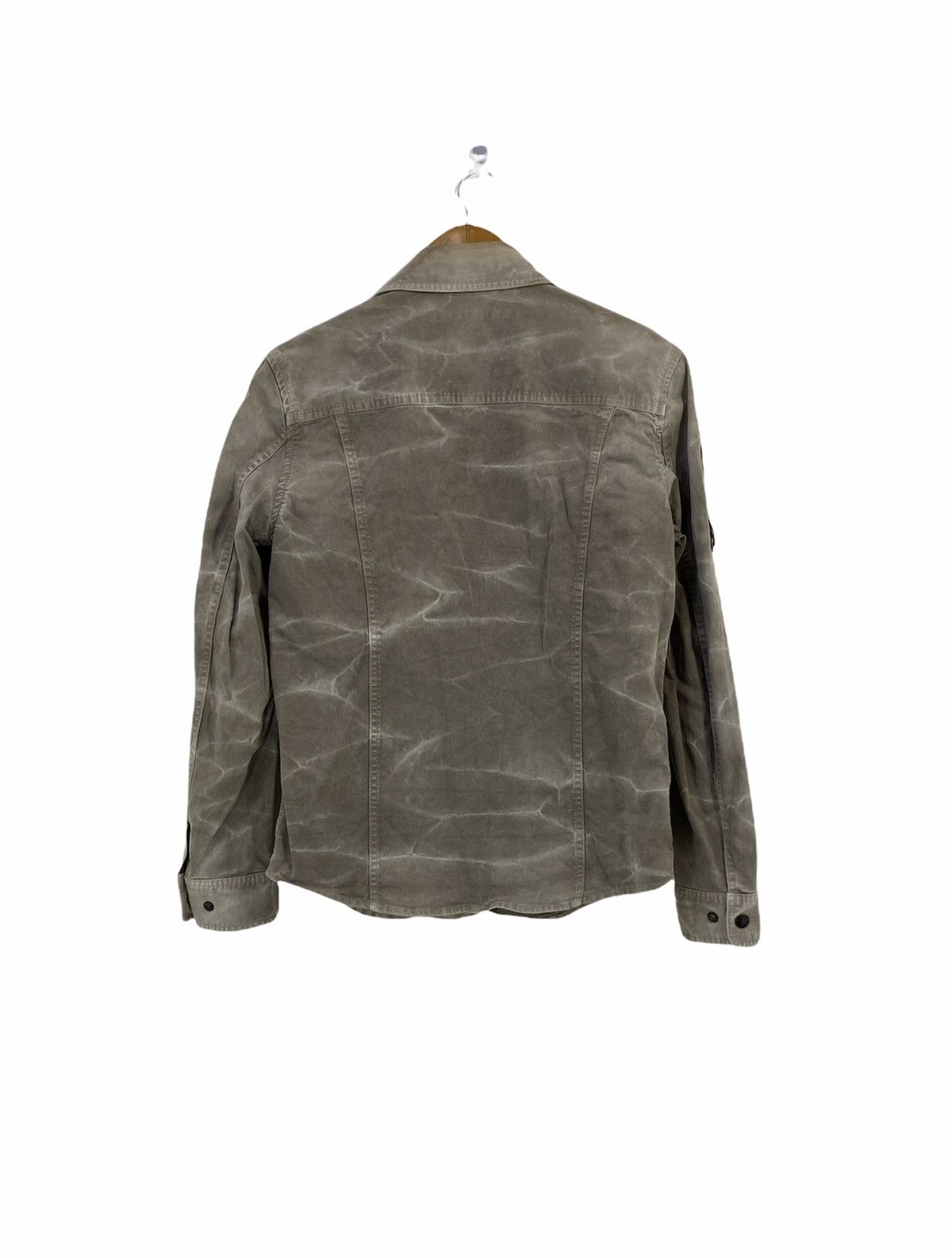 Tete Homme Tete Homme Button Up Shirt 4 Pocket Design Distressed Size US S / EU 44-46 / 1 - 2 Thumbnail