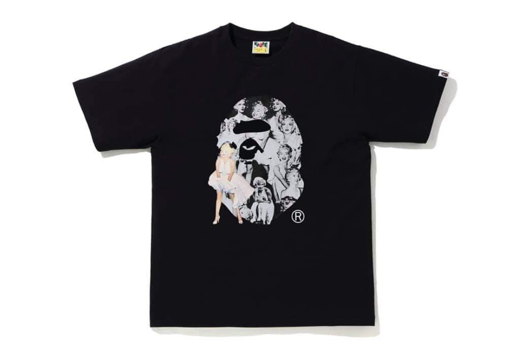 Bape Bape X Marilyn Monroe Ape Head Tee | Grailed