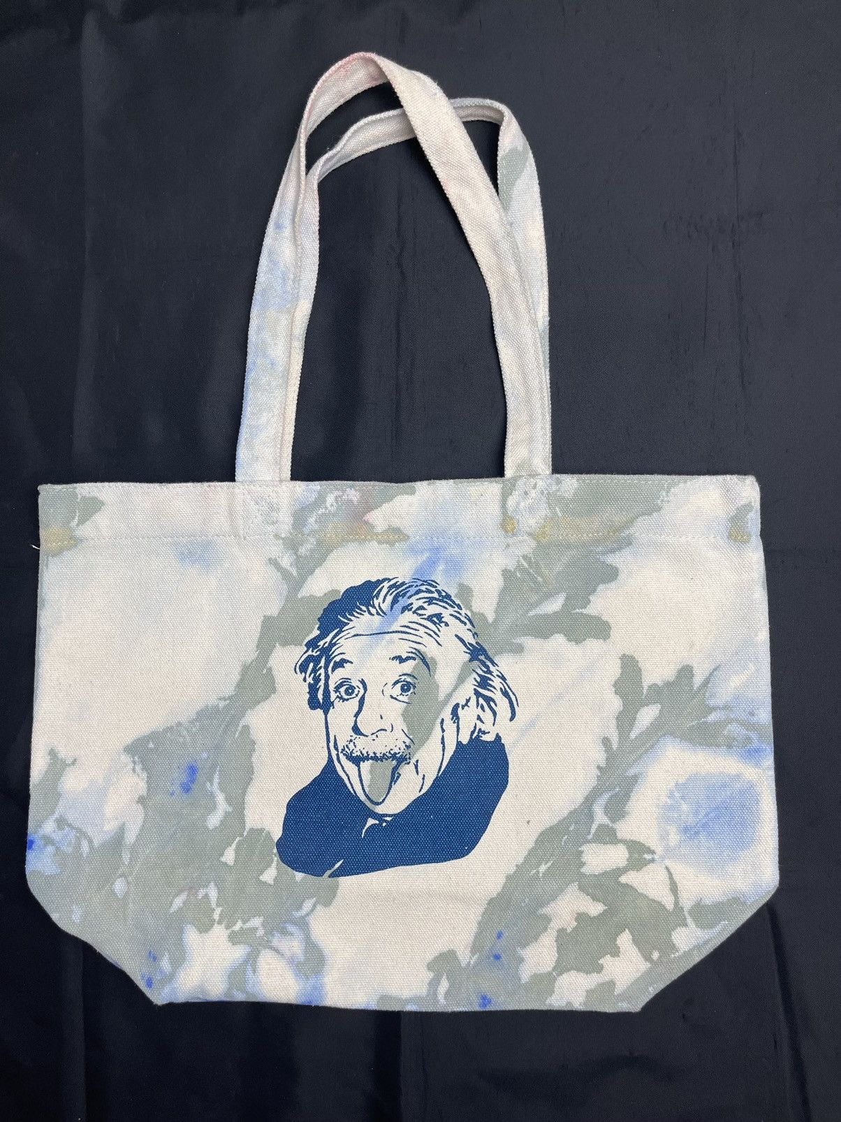 If Six Was Nine Albert Einstien Tie dye Tote Bag Size ONE SIZE - 1 Thumbnail