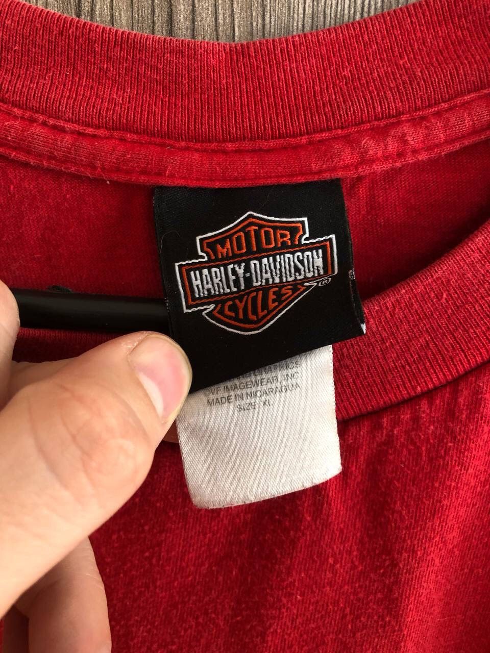 Harley Davidson × Vintage Harley Davidson vintage tee 2009 Red Deer Alberta Canada Size US L / EU 52-54 / 3 - 4 Thumbnail