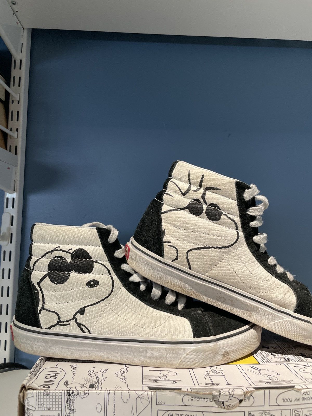 Peanuts Vans Vans Sk8 Hi Peanuts Joe cool Grailed