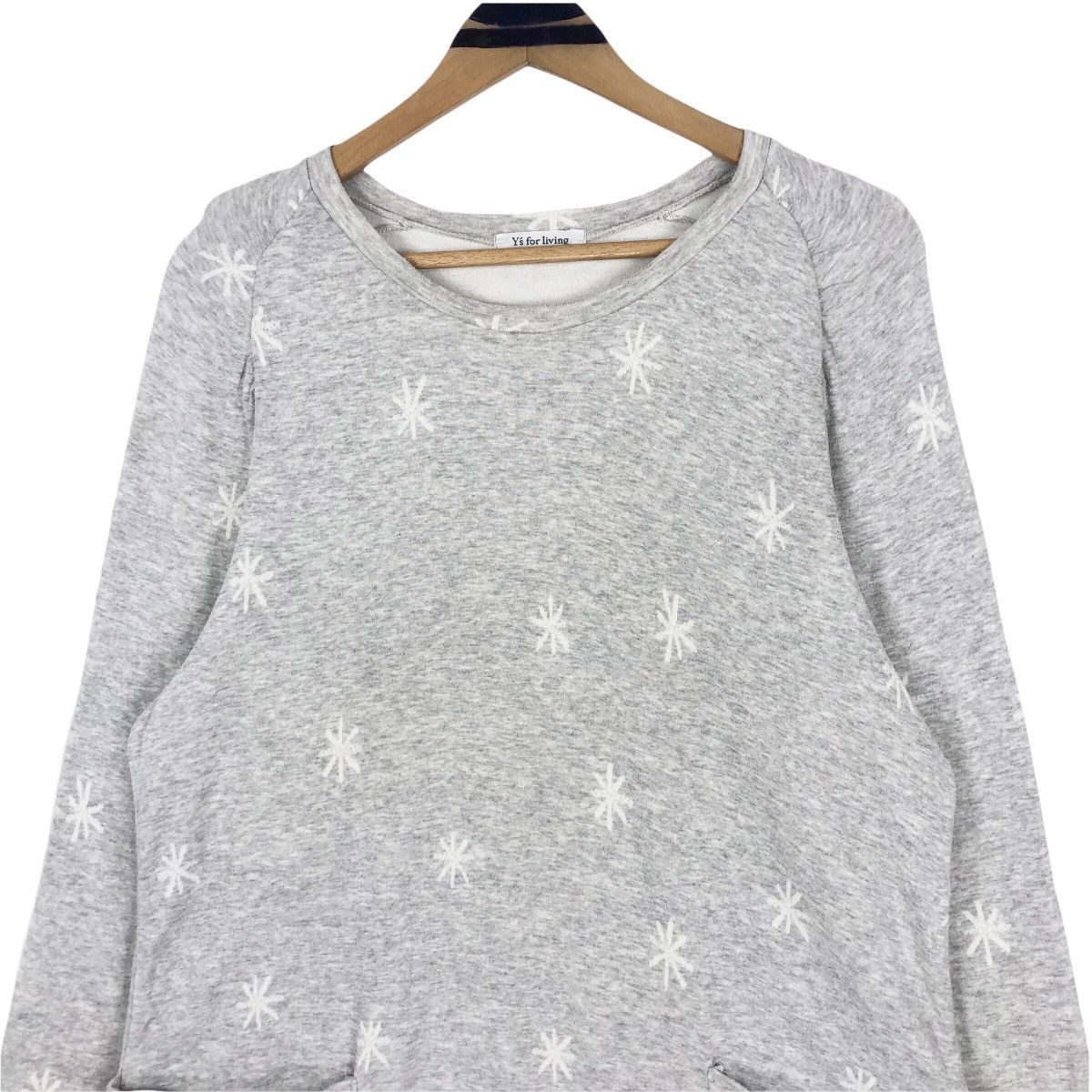Yohji Yamamoto Vintage Yohji Yamamoto Y’s For Living Crewneck Sweatshirt Size US S / EU 44-46 / 1 - 5 Thumbnail