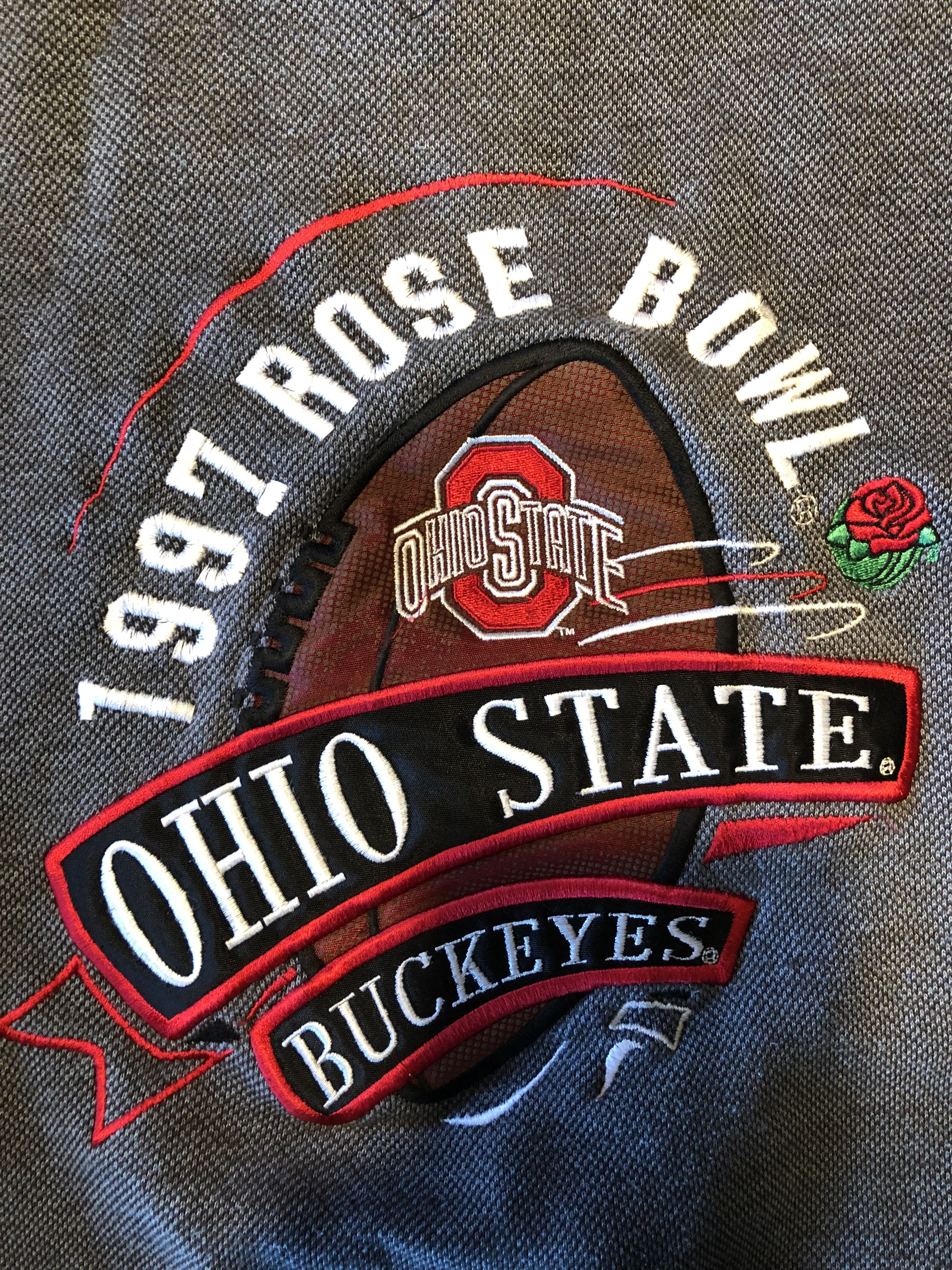 Vintage 1997 Rose Bowl Ohio State Vintage Sweater Size US L / EU 52-54 / 3 - 2 Thumbnail