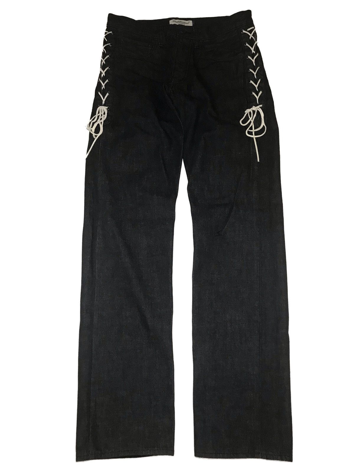 Undercover SS08 Deer Skin Laced Corset Denim Size US 30 / EU 46 - 1 Thumbnail