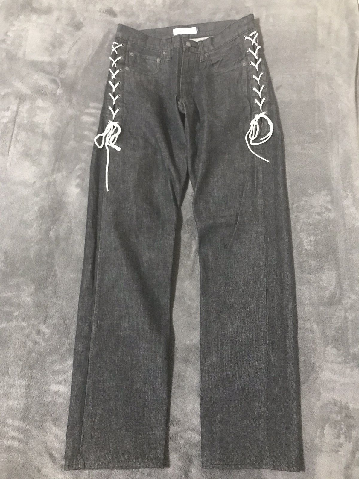 Undercover SS08 Deer Skin Laced Corset Denim Size US 30 / EU 46 - 2 Thumbnail