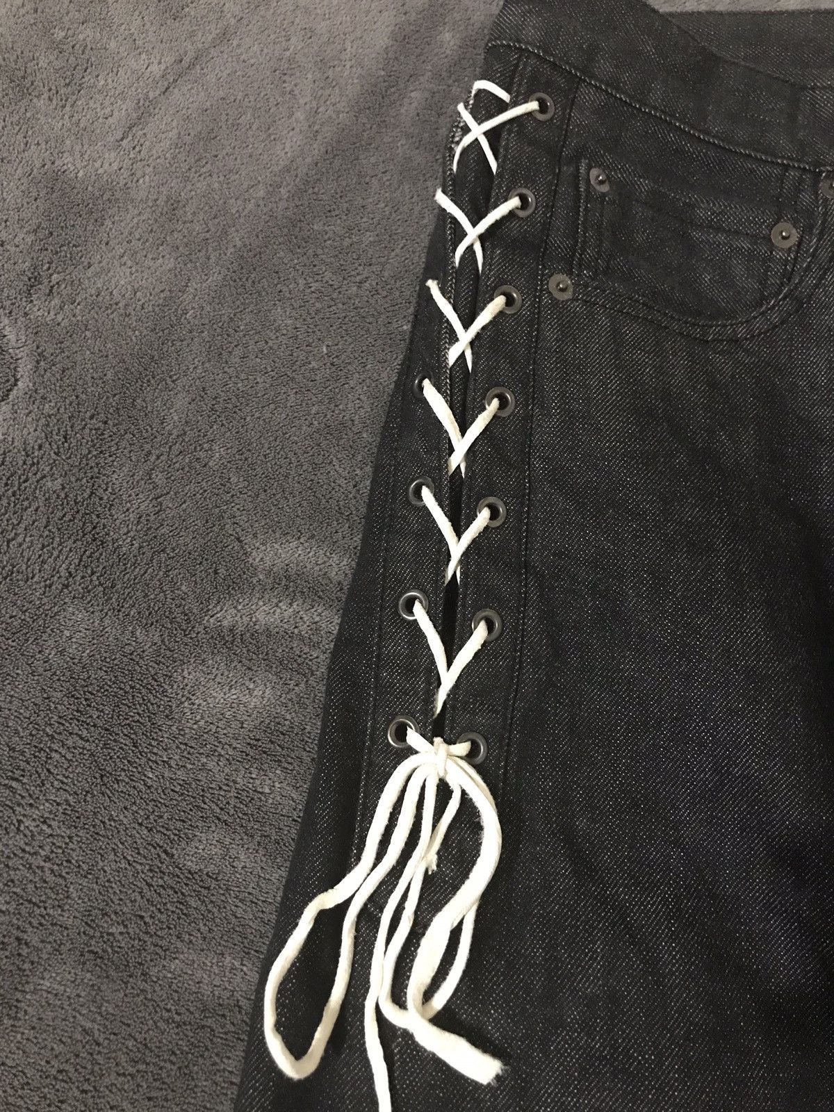 Undercover SS08 Deer Skin Laced Corset Denim Size US 30 / EU 46 - 5 Thumbnail