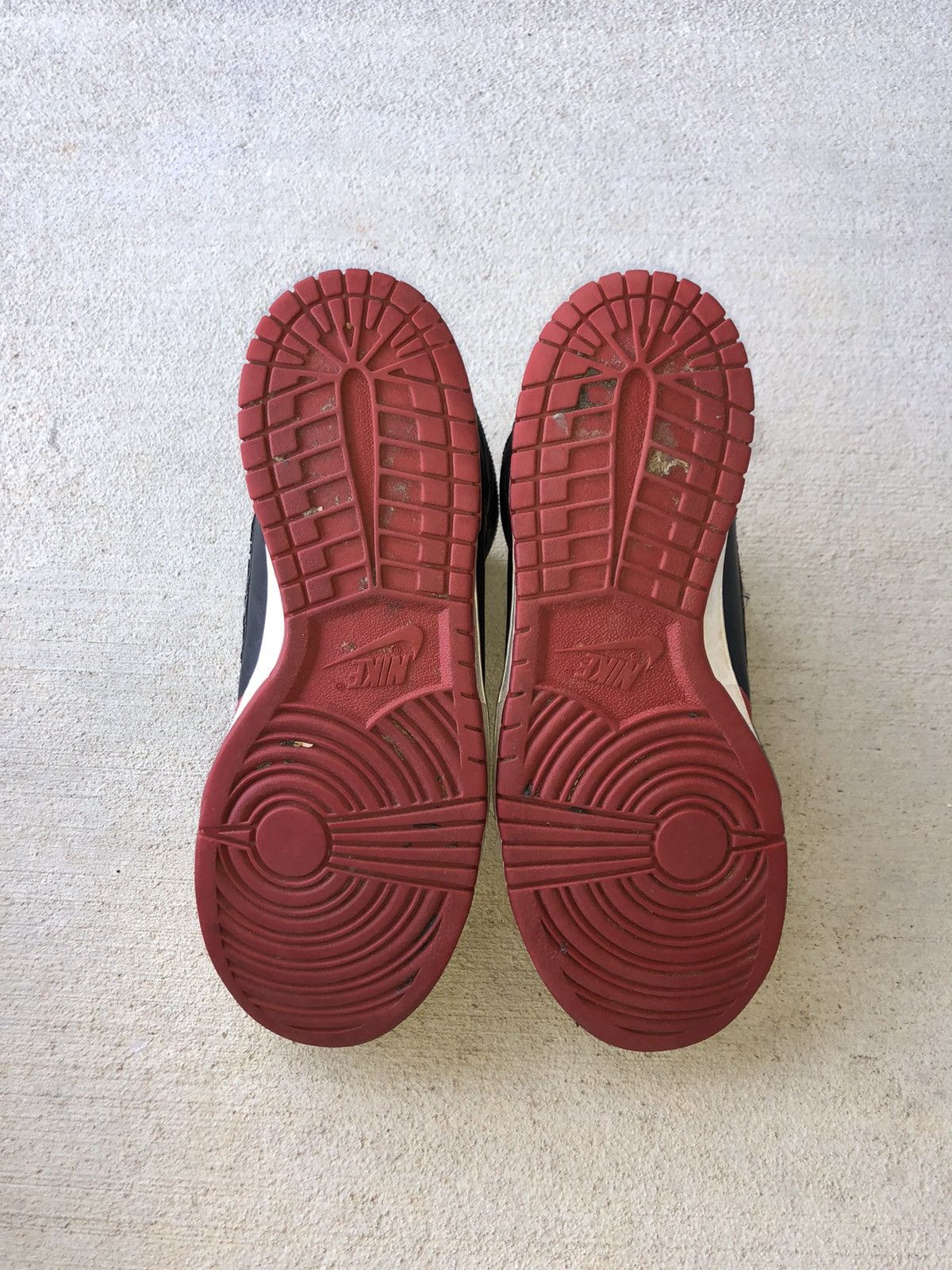 Nike 2008 Nike Dunks Black/Sport Red Size US 11 / EU 44 - 6 Thumbnail